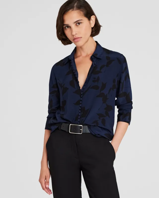 Printed Helek Silk Shirt sold by Club Monaco