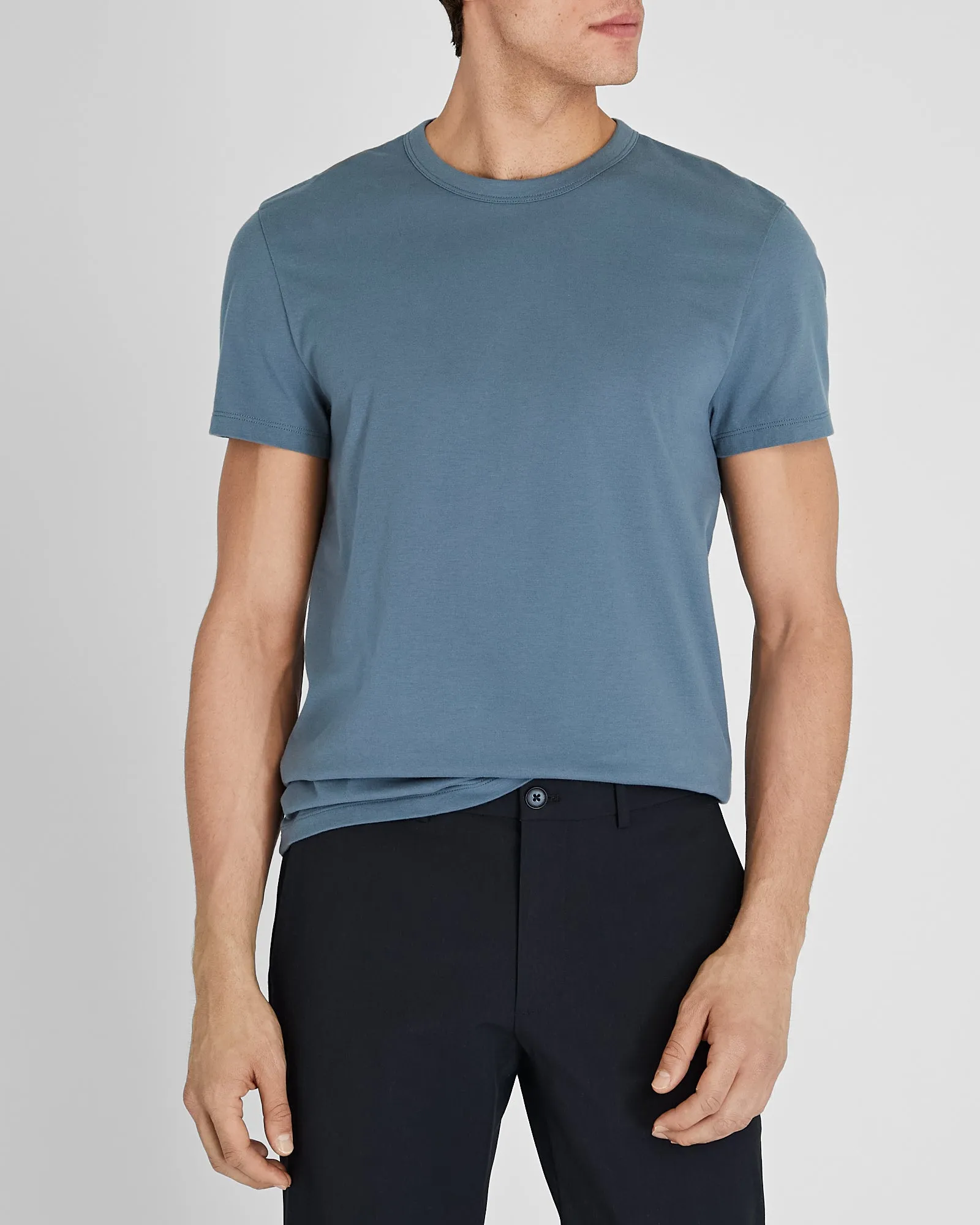 Brushed Pima Cotton T-Shirt sold by Club Monaco