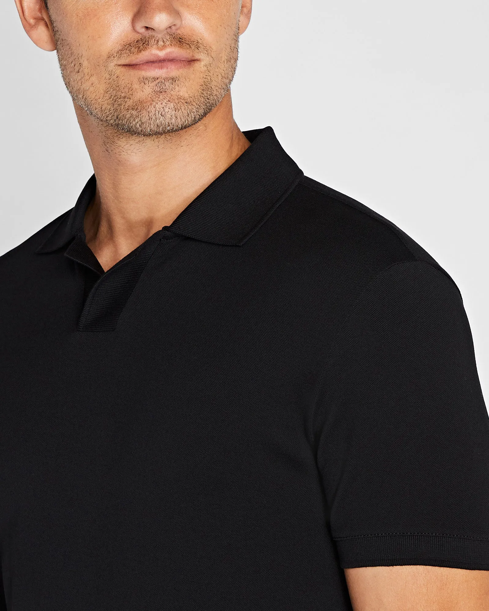 Johnny Collar Polo Shirt sold by Club Monaco product image thumbnail 3