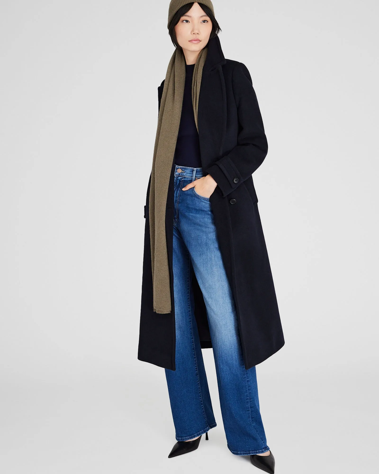 Adele Cashmere Scarf sold by Club Monaco product image thumbnail 3