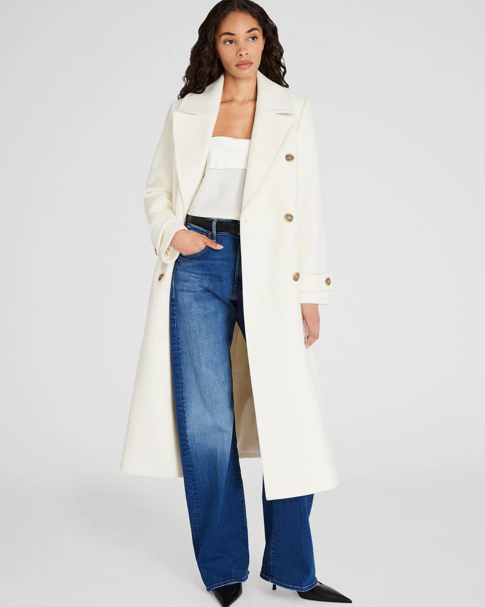 Wool Double-Breasted Coat sold by Club Monaco
