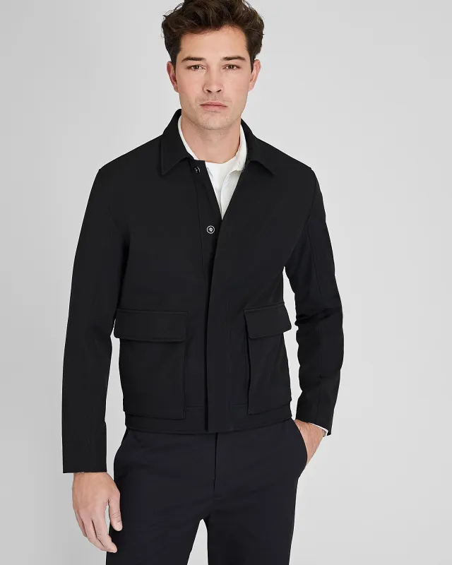 Bonded Cargo Pocket Bomber Jacket sold by Club Monaco
