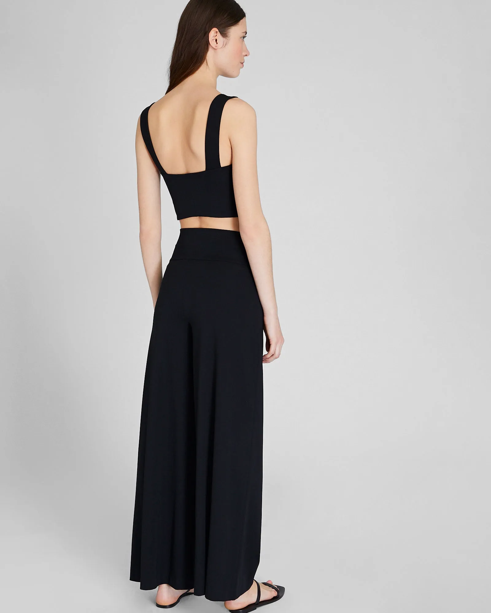 Extra High Rise Wide Leg Knit Pant sold by Club Monaco product image thumbnail 2