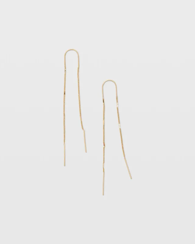 Serefina Bar Threader Earrings sold by Club Monaco