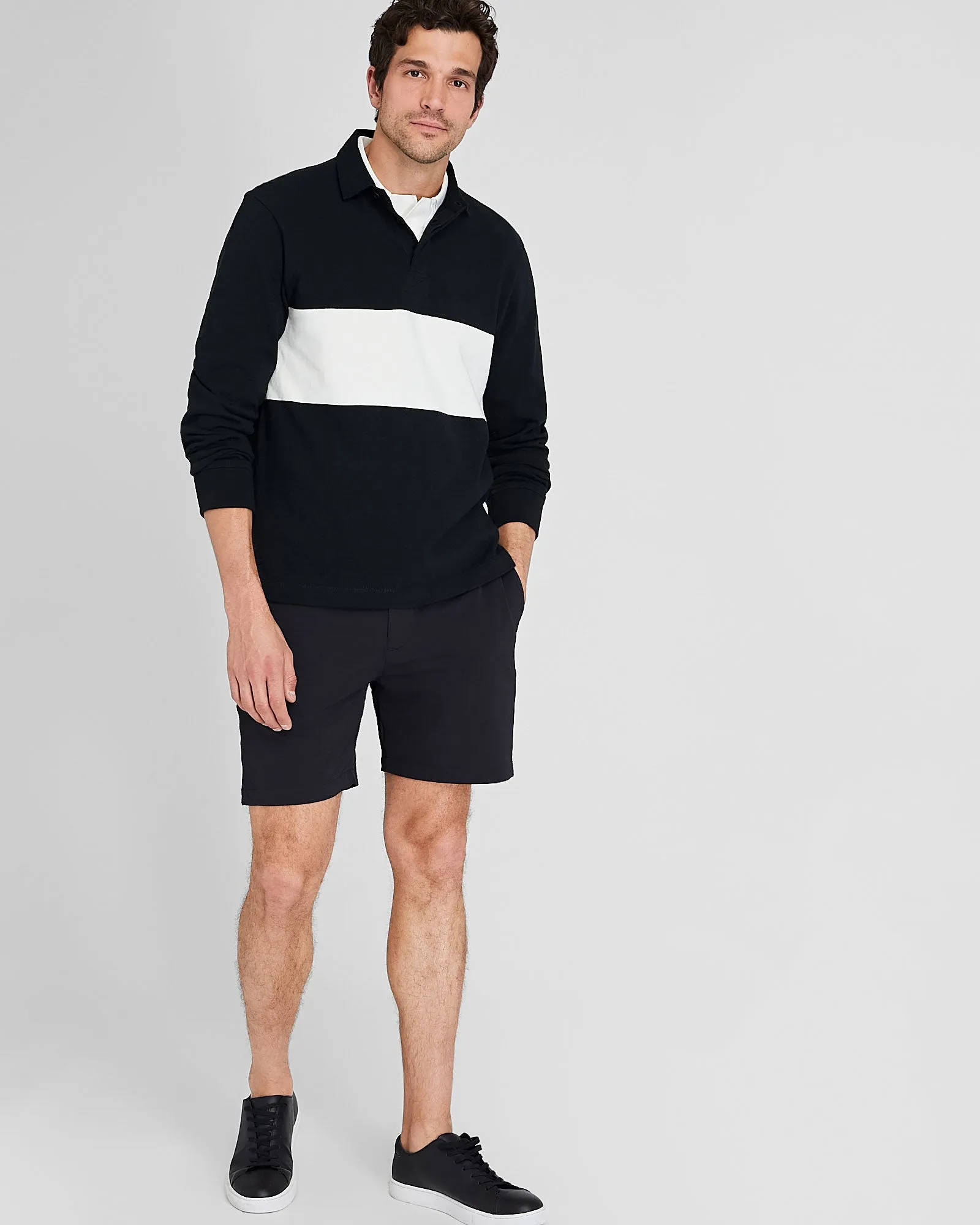 Striped Rugby Shirt sold by Club Monaco product image thumbnail 4