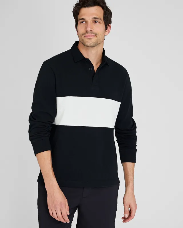 Striped Rugby Shirt sold by Club Monaco