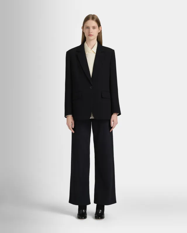 Relaxed Crepe Blazer sold by Club Monaco