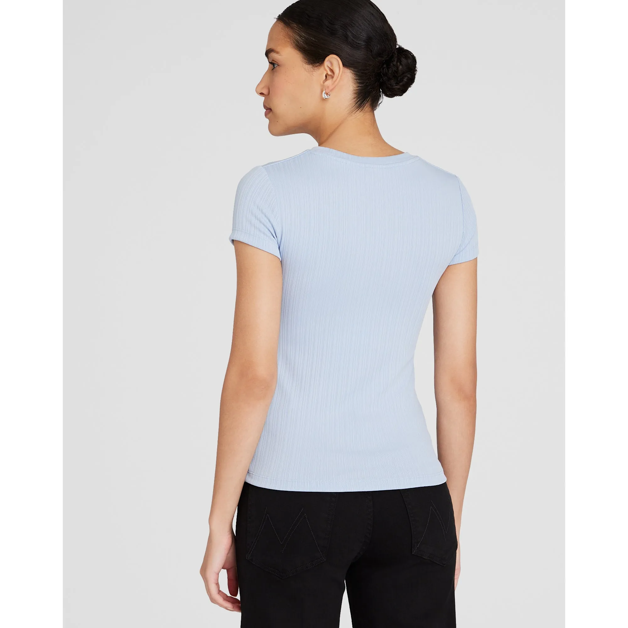 Plissé Bowee Tee sold by Club Monaco product image thumbnail 3