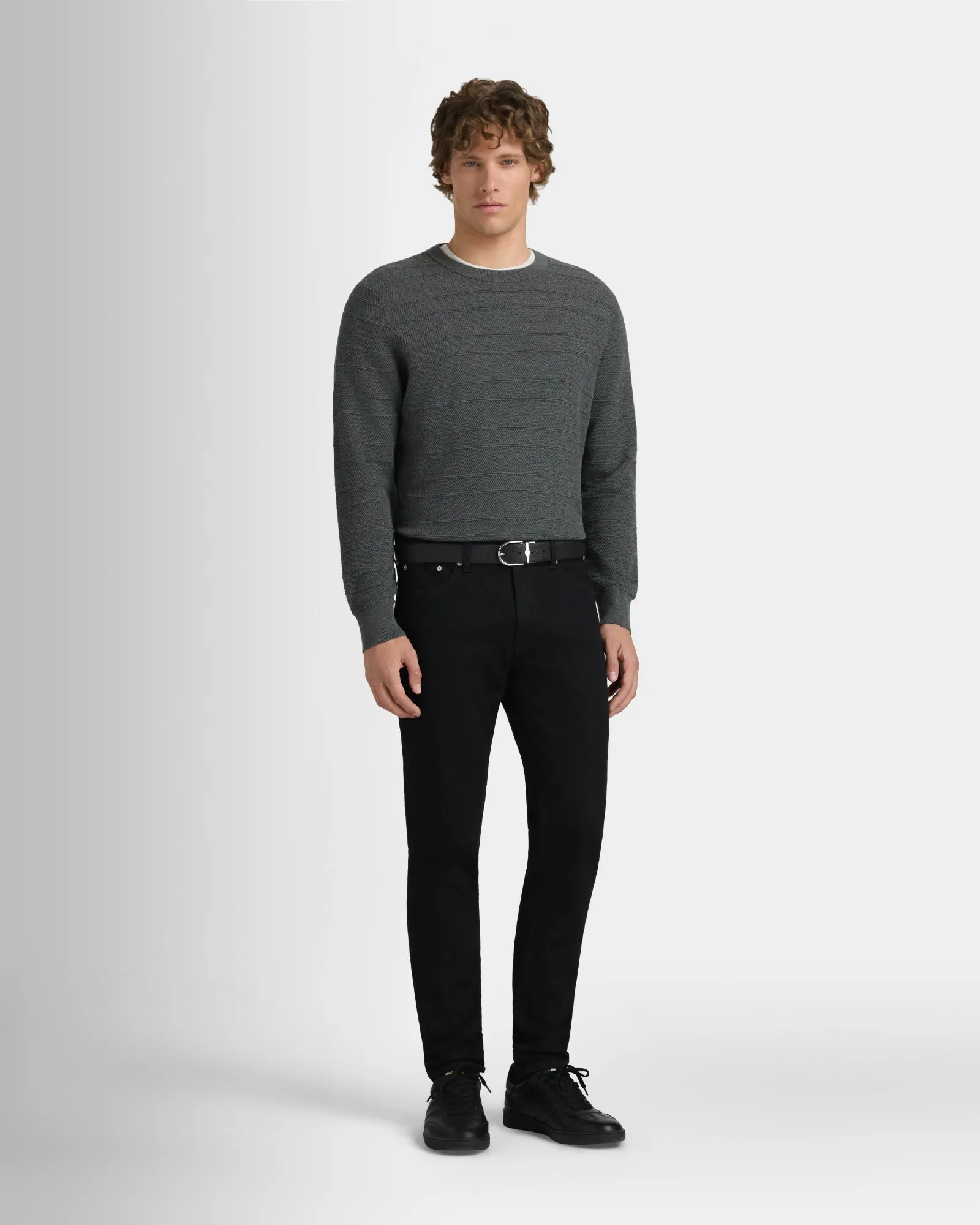 Stitch Stripe Crew sold by Club Monaco product image thumbnail 5
