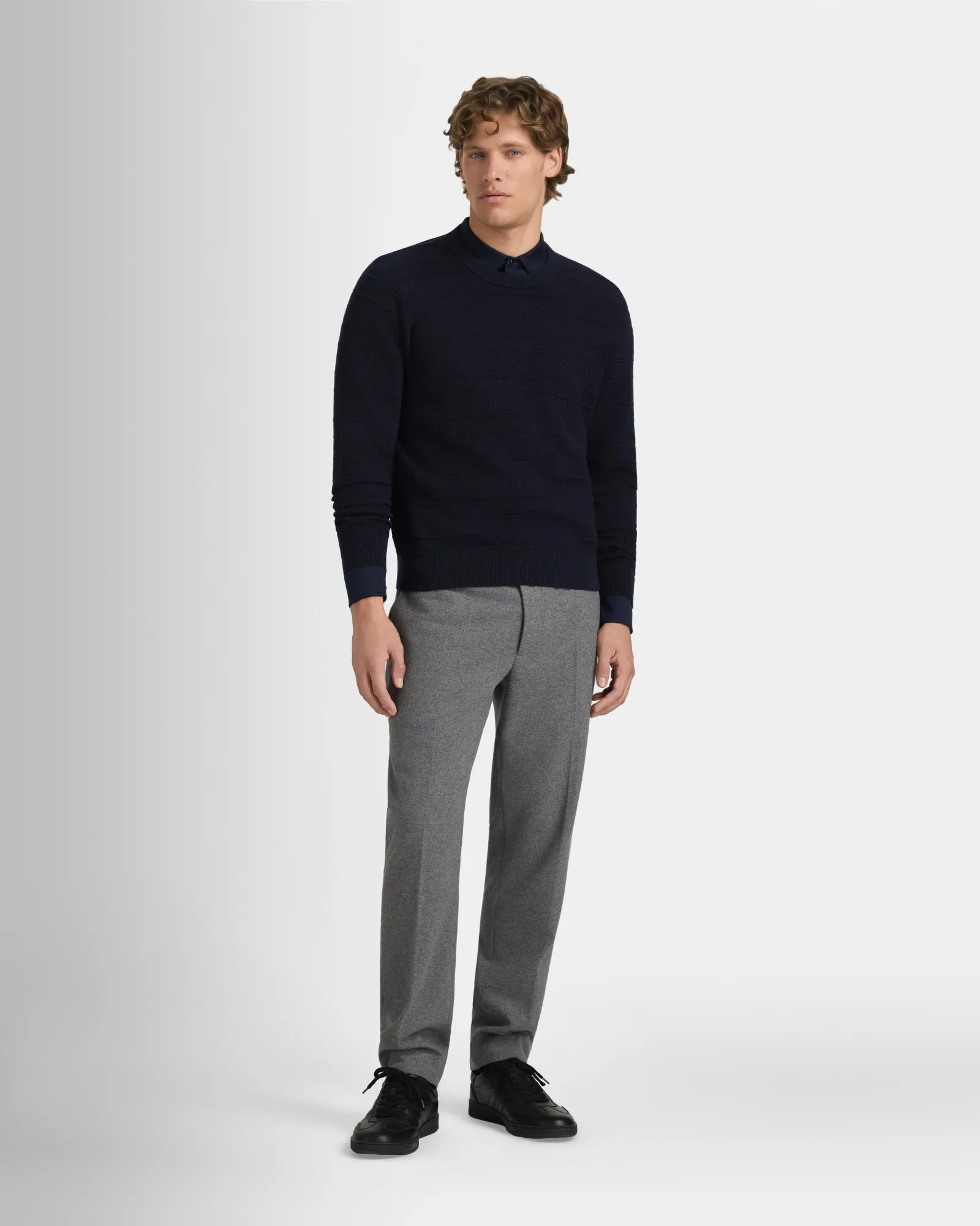Stitch Stripe Crew sold by Club Monaco product image thumbnail 5