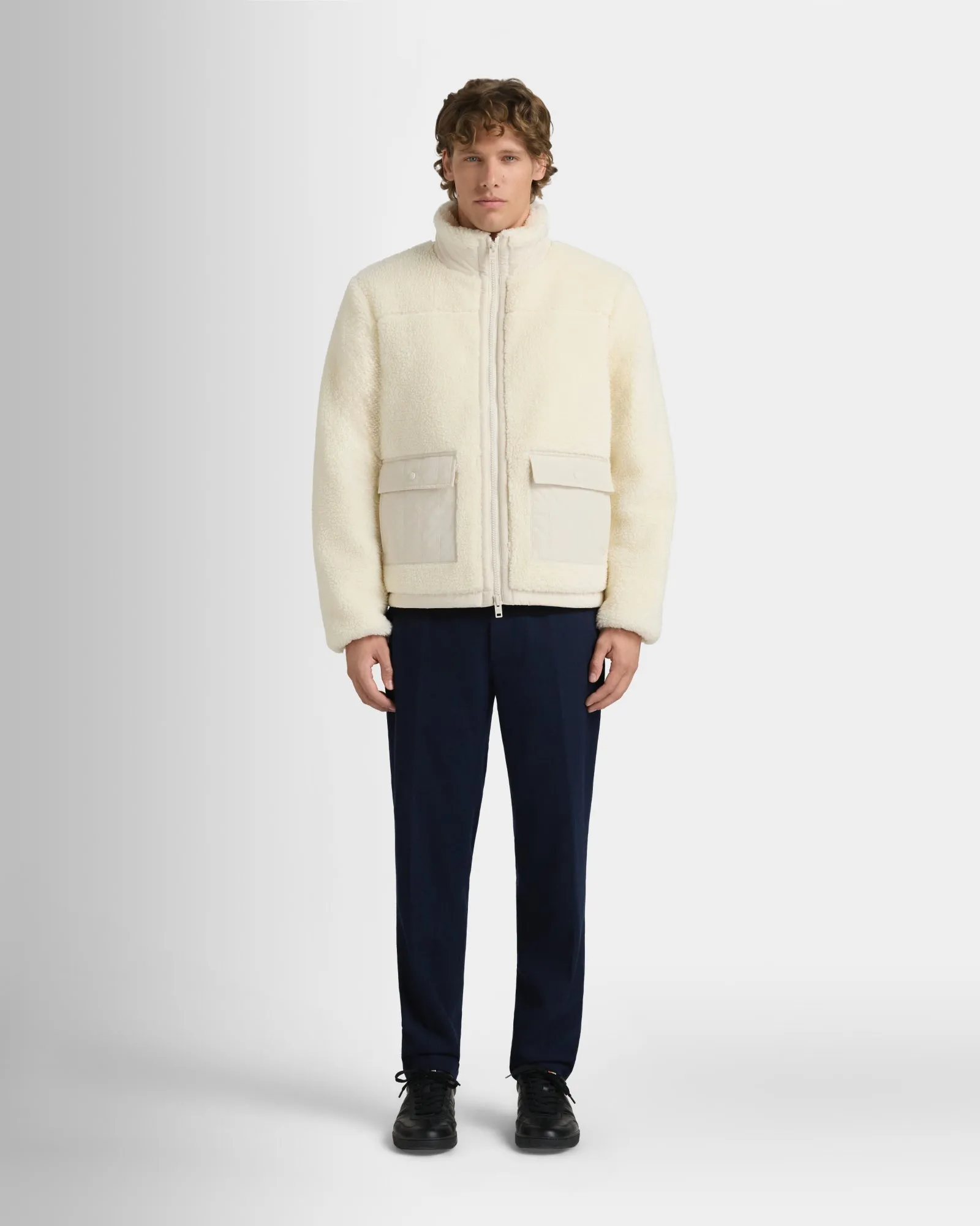 Lined Sherpa Jacket sold by Club Monaco