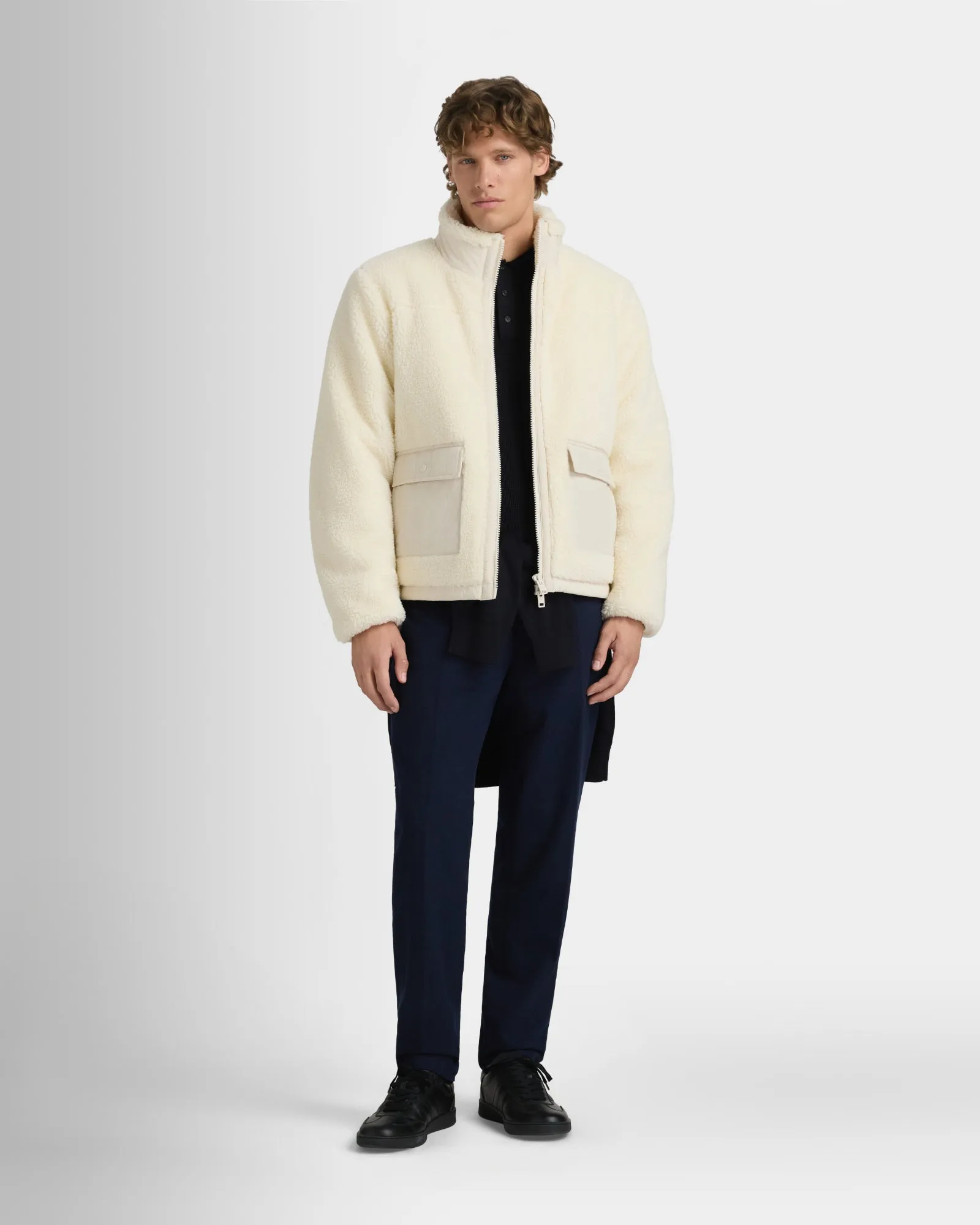 Lined Sherpa Jacket sold by Club Monaco product image thumbnail 5