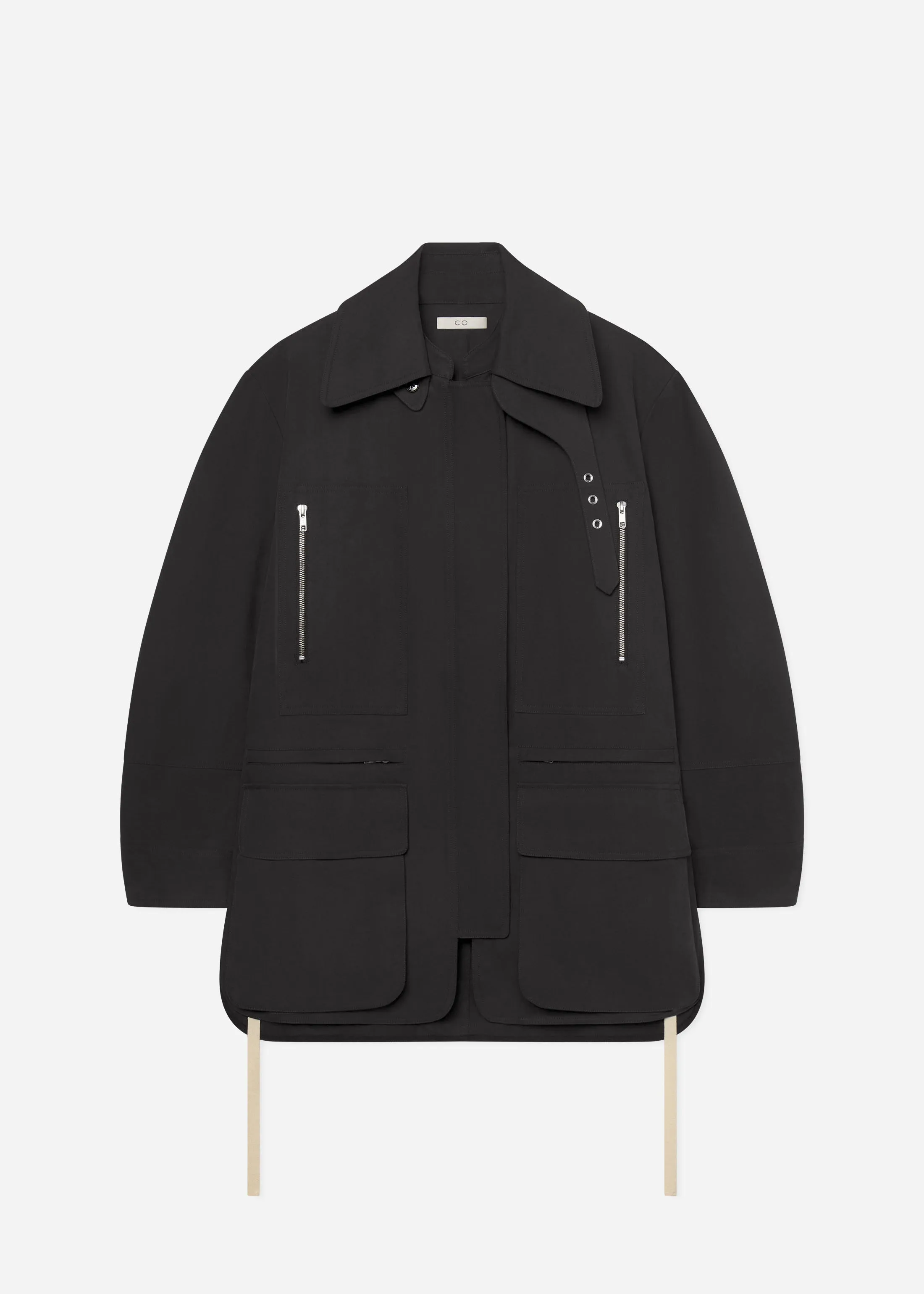 Oversized Field Jacket - Chocolate sold by CO product image thumbnail 5