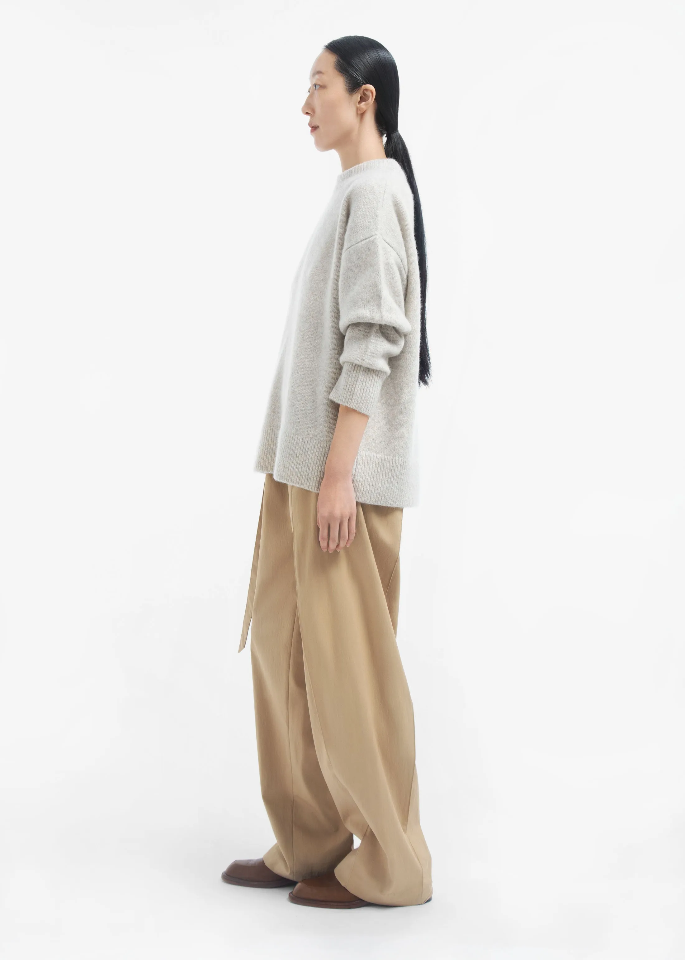 Boyfriend Sweater in Cashmere - Arctic sold by CO product image thumbnail 2