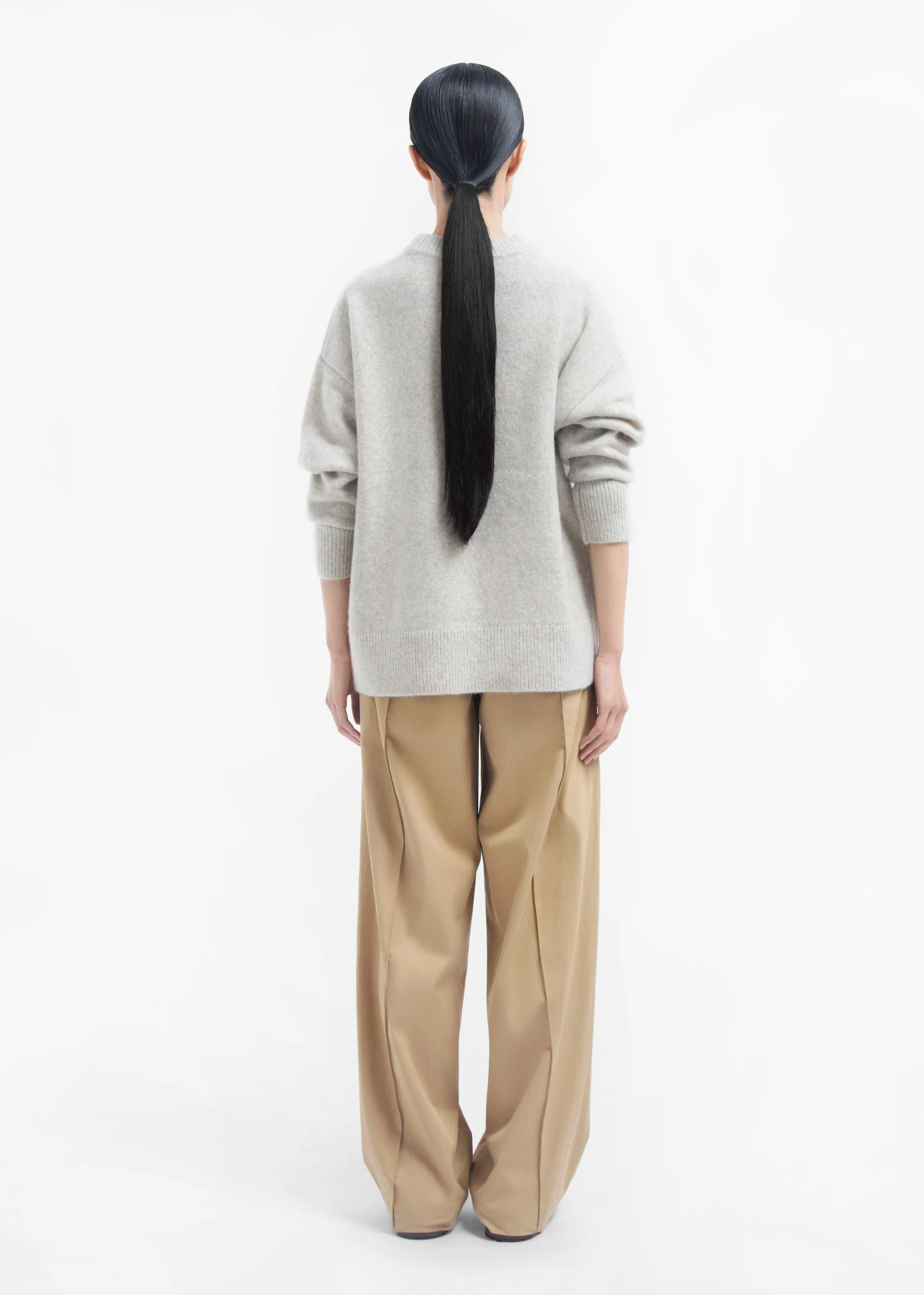 Boyfriend Sweater in Cashmere - Arctic sold by CO product image thumbnail 3