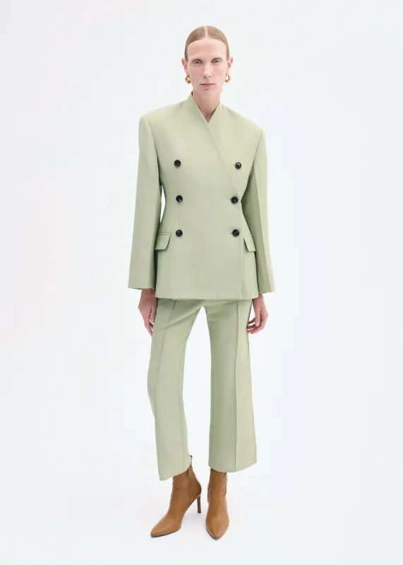 Cropped Flared Pant - Tea sold by CO