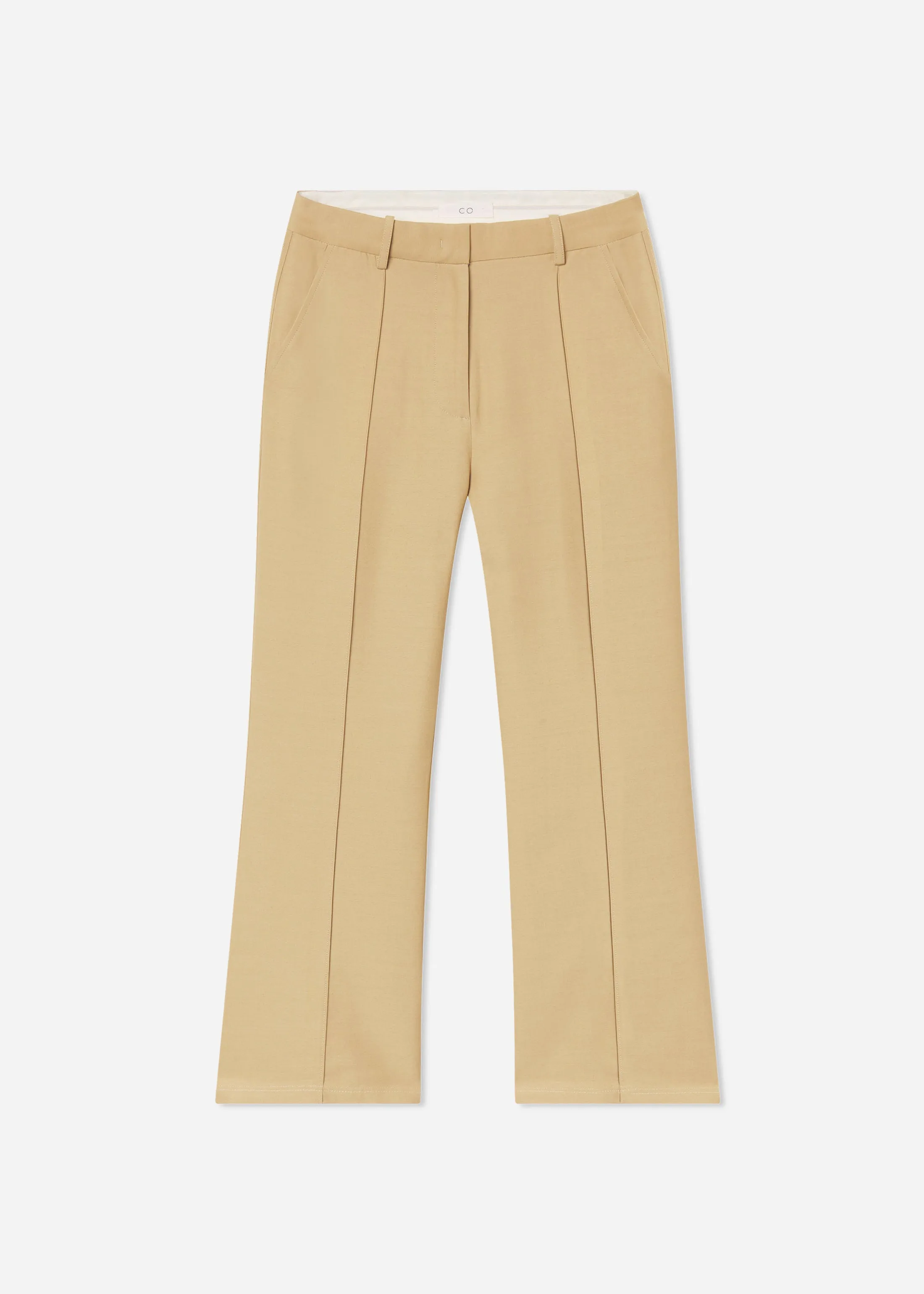 Cropped Flared Pant - Camel sold by CO product image thumbnail 4