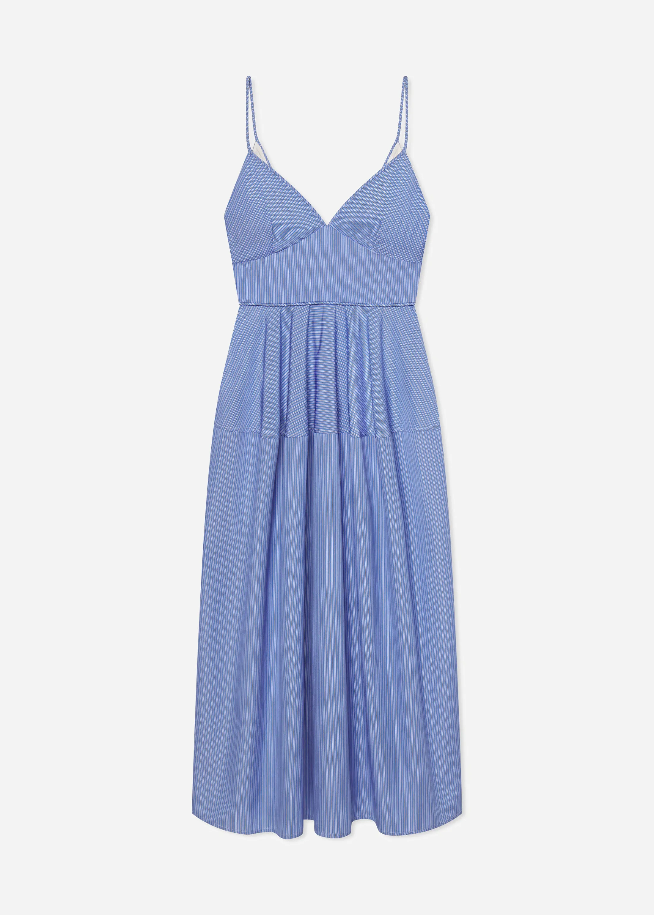 Striped Camisole Dress in Cotton - Blue Multi sold by CO product image thumbnail 4