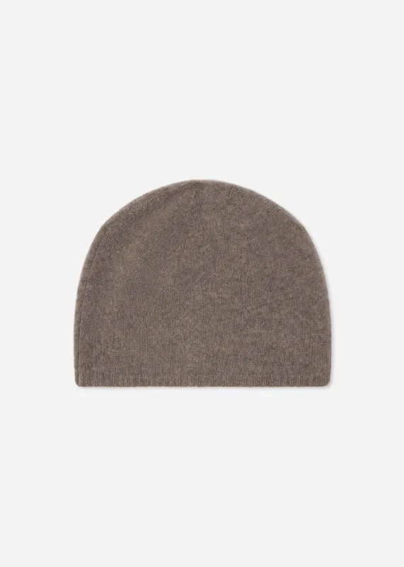 Beanie in Cashmere - Grey Melange sold by CO