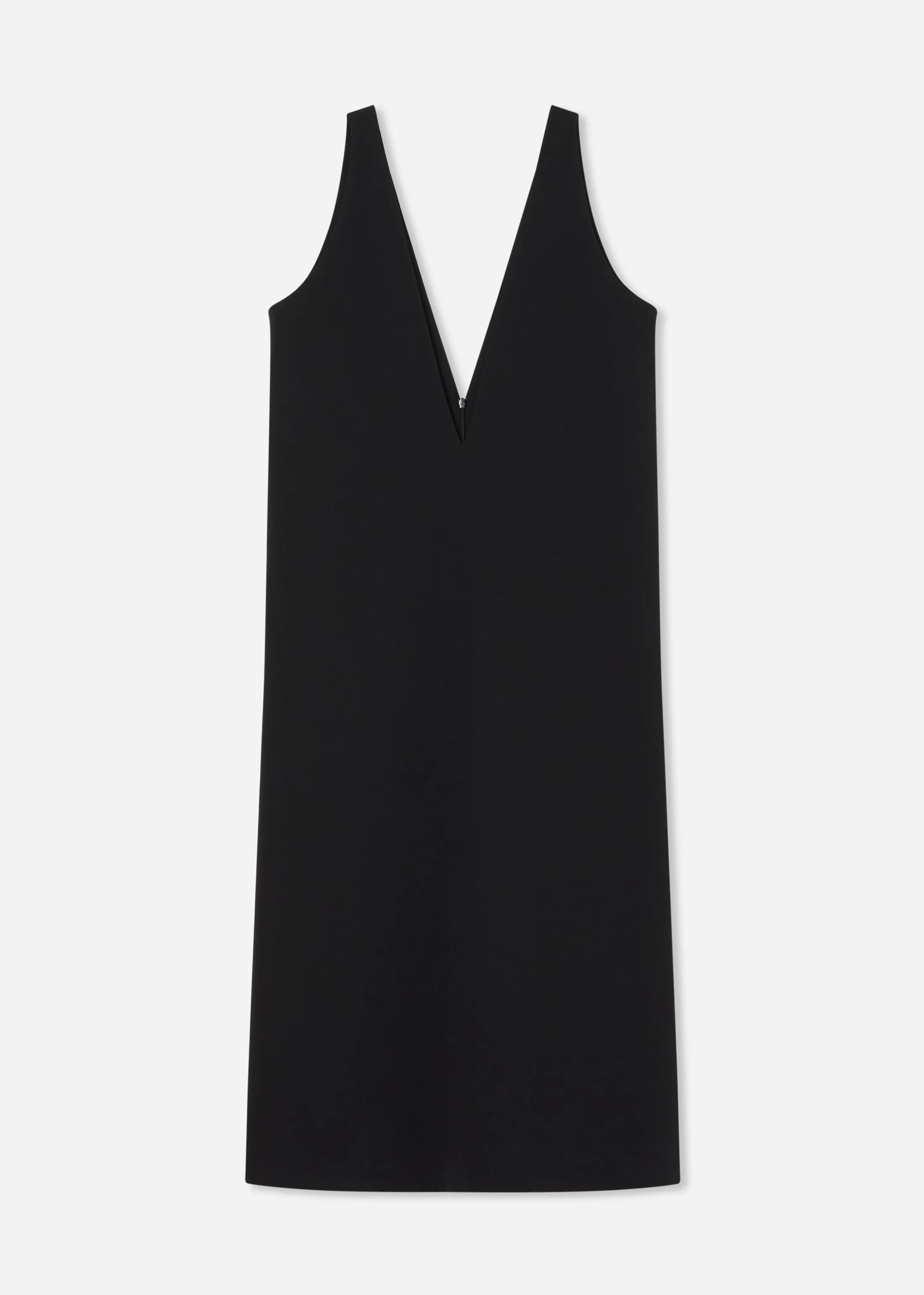 V-Neck Dress in Cotton - Black sold by CO product image thumbnail 4