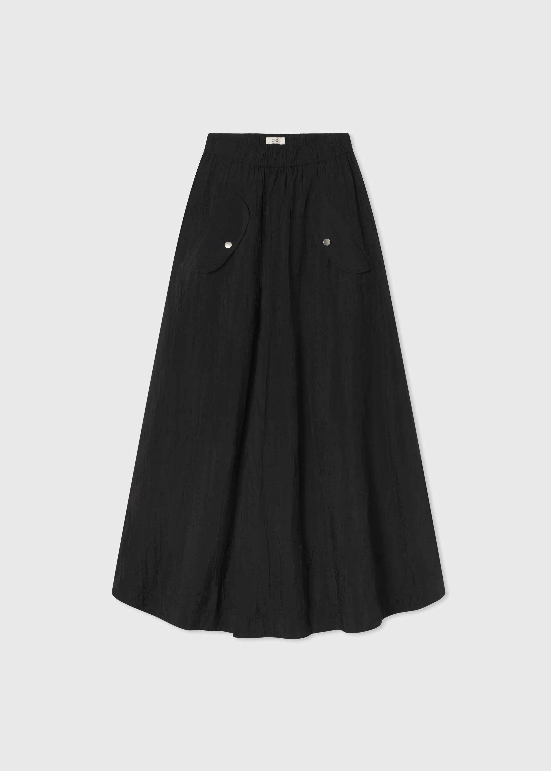 Parachute Skirt in Recycled Nylon - Black sold by CO product image thumbnail 4