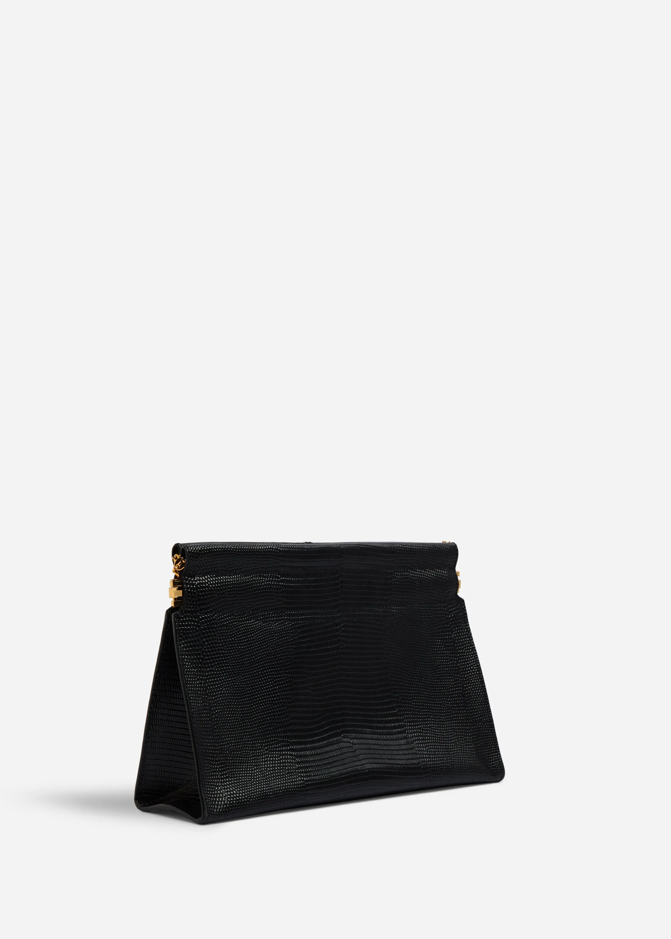 Small Leather Clutch with Chain - Black sold by CO product image thumbnail 3