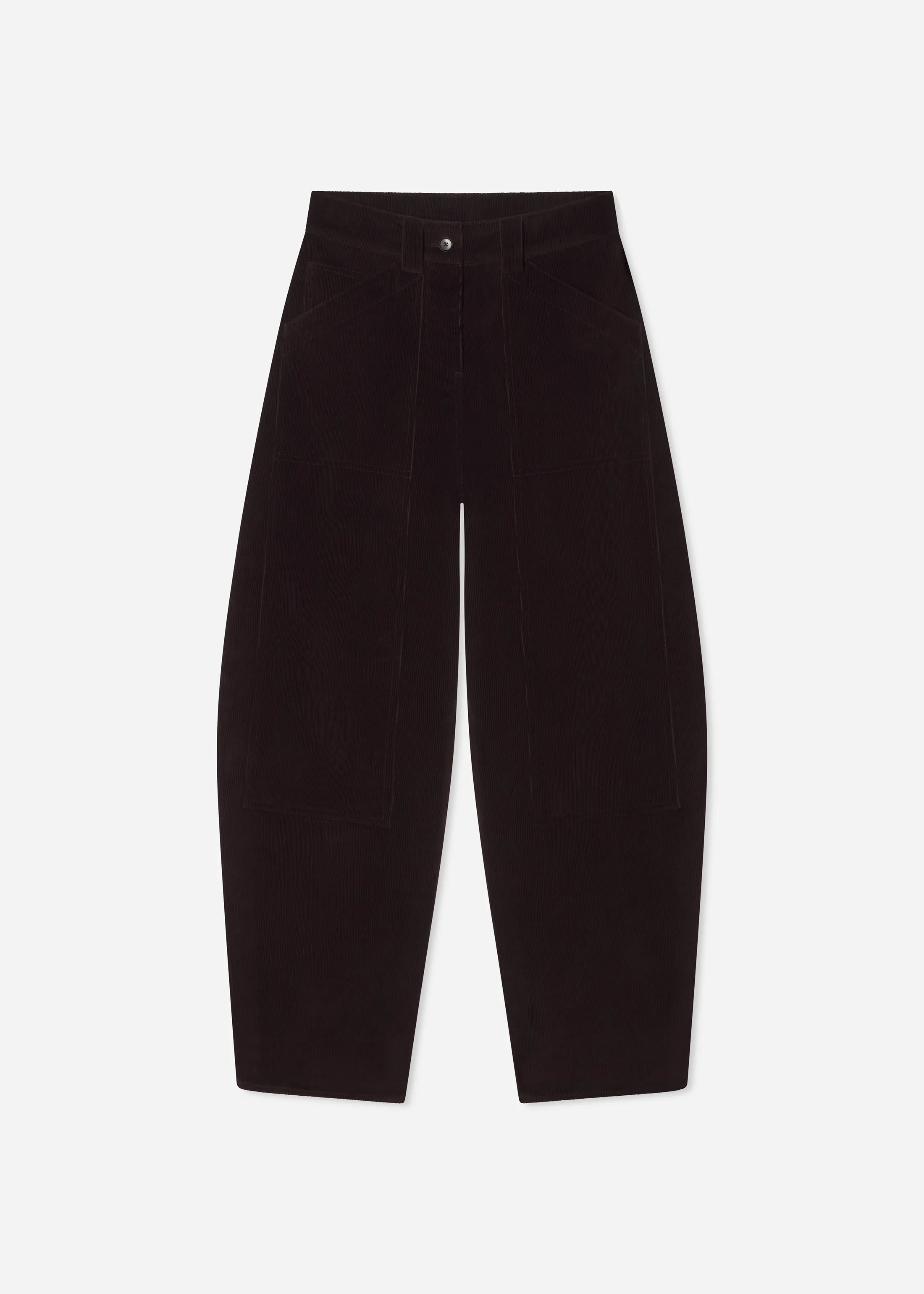 Corduroy Barrel Pant - Chocolate sold by CO product image thumbnail 5