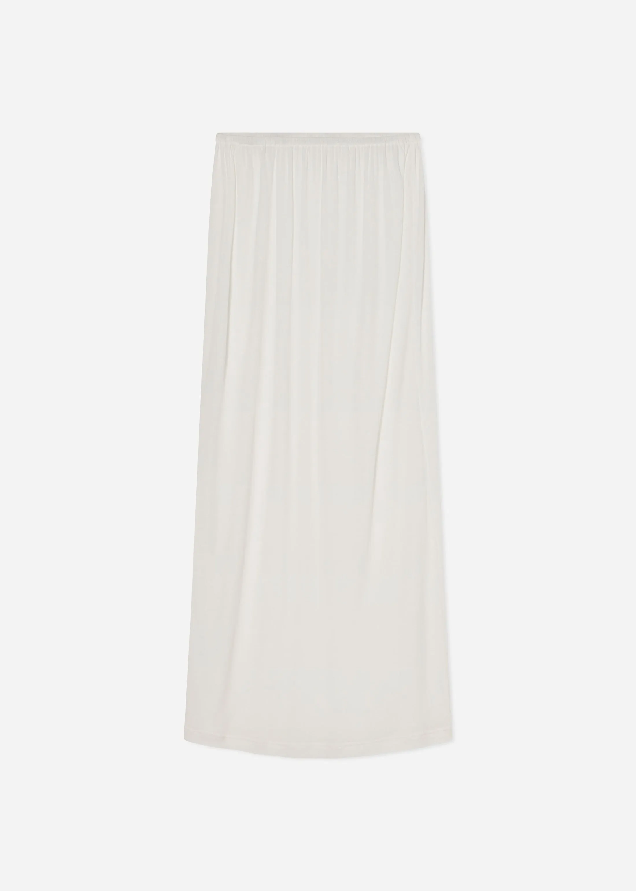 Pencil Skirt in Cotton Jersey -Ivory sold by CO product image thumbnail 3