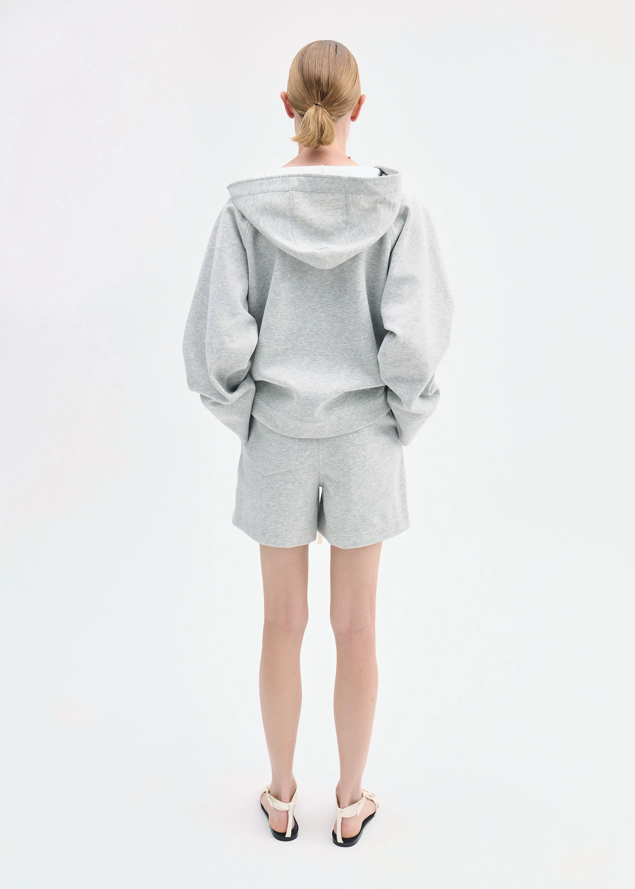 Combat Short in Scuba Jersey - Grey sold by CO product image thumbnail 2