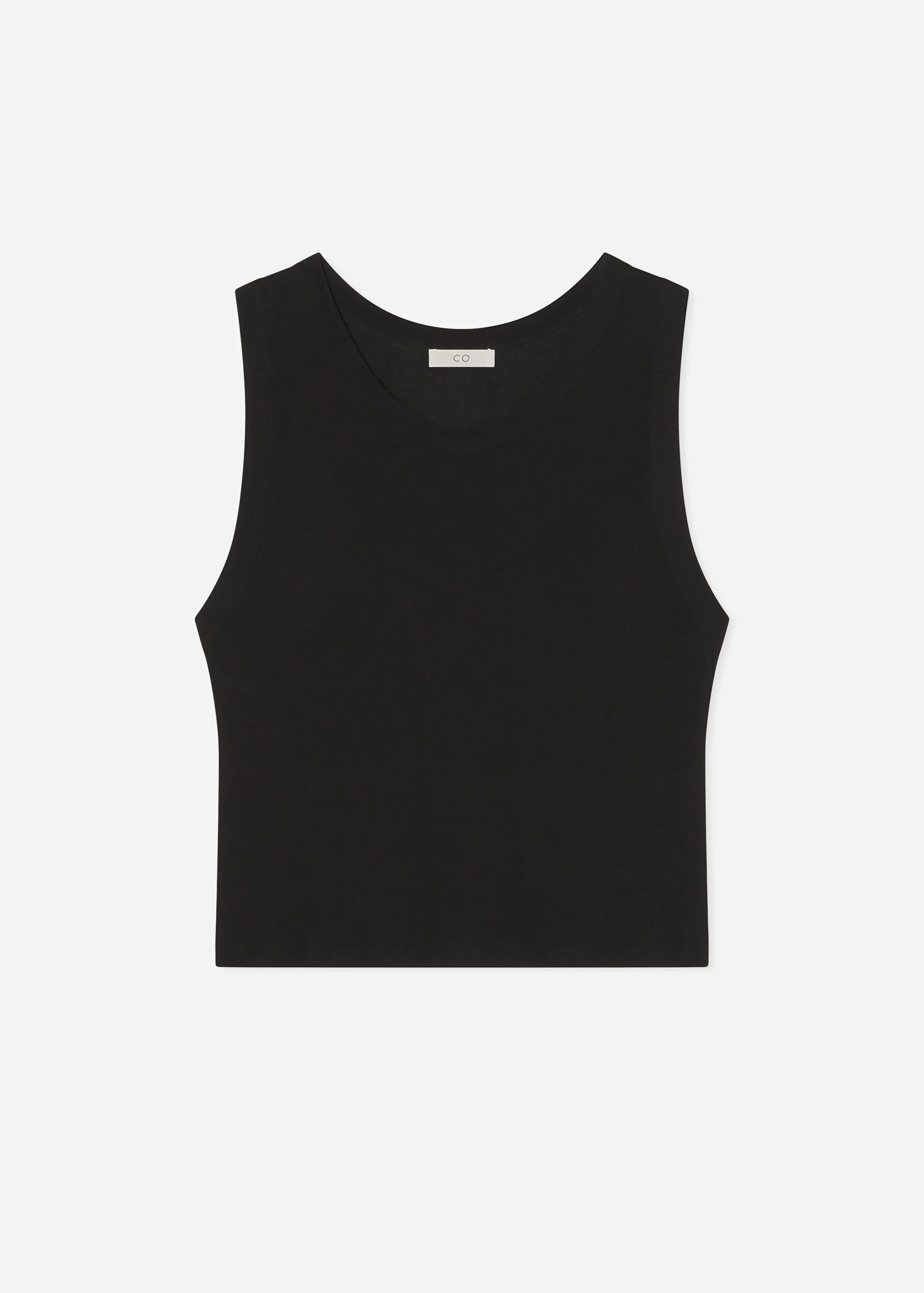 Loose Tank in Slub Jersey - Black sold by CO product image thumbnail 5