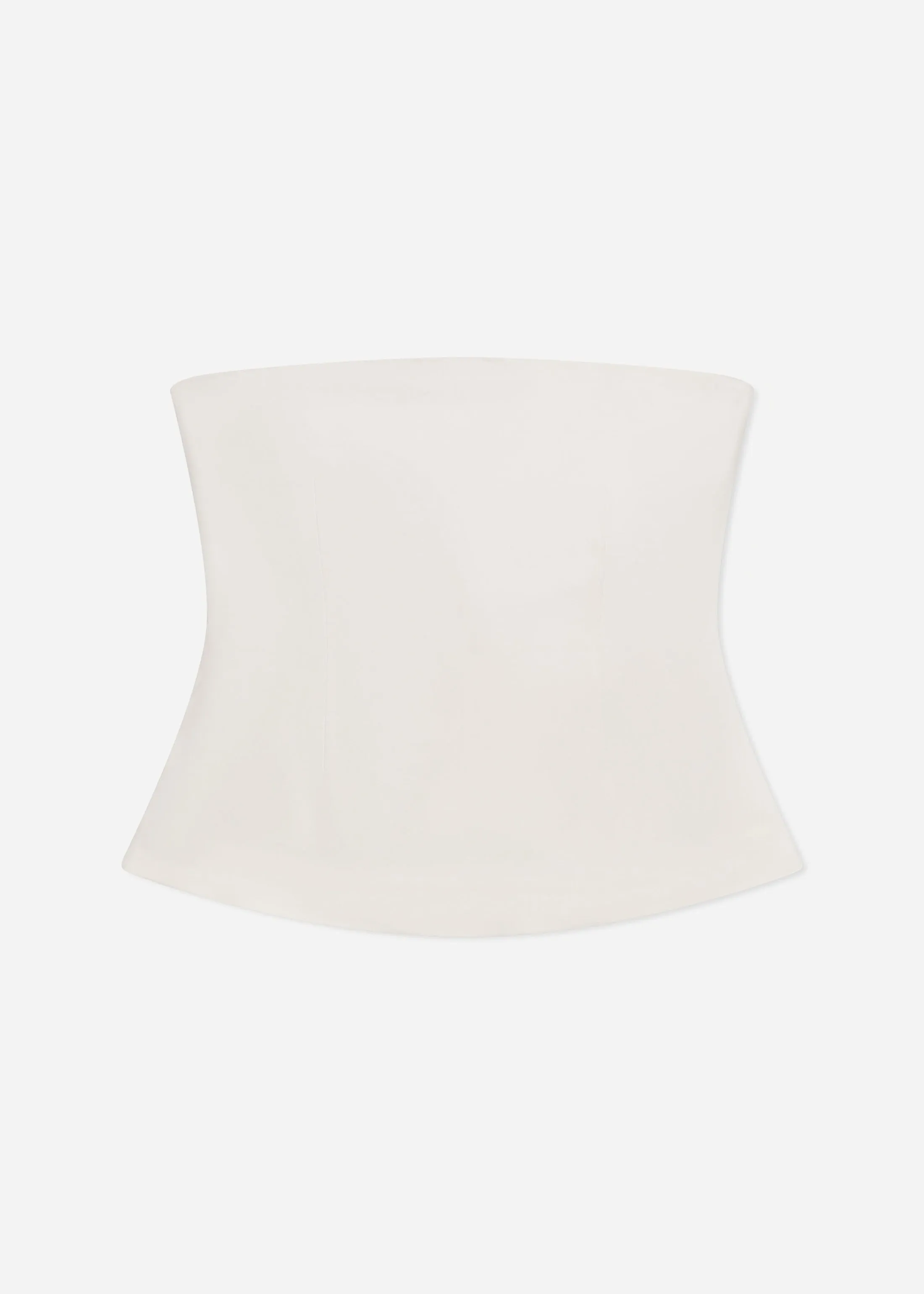 Strapless Bustier Top in Crepe - Ivory sold by CO product image thumbnail 4