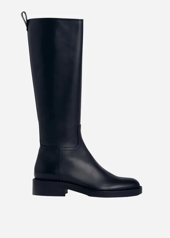 Leather Riding Boot - Black sold by CO
