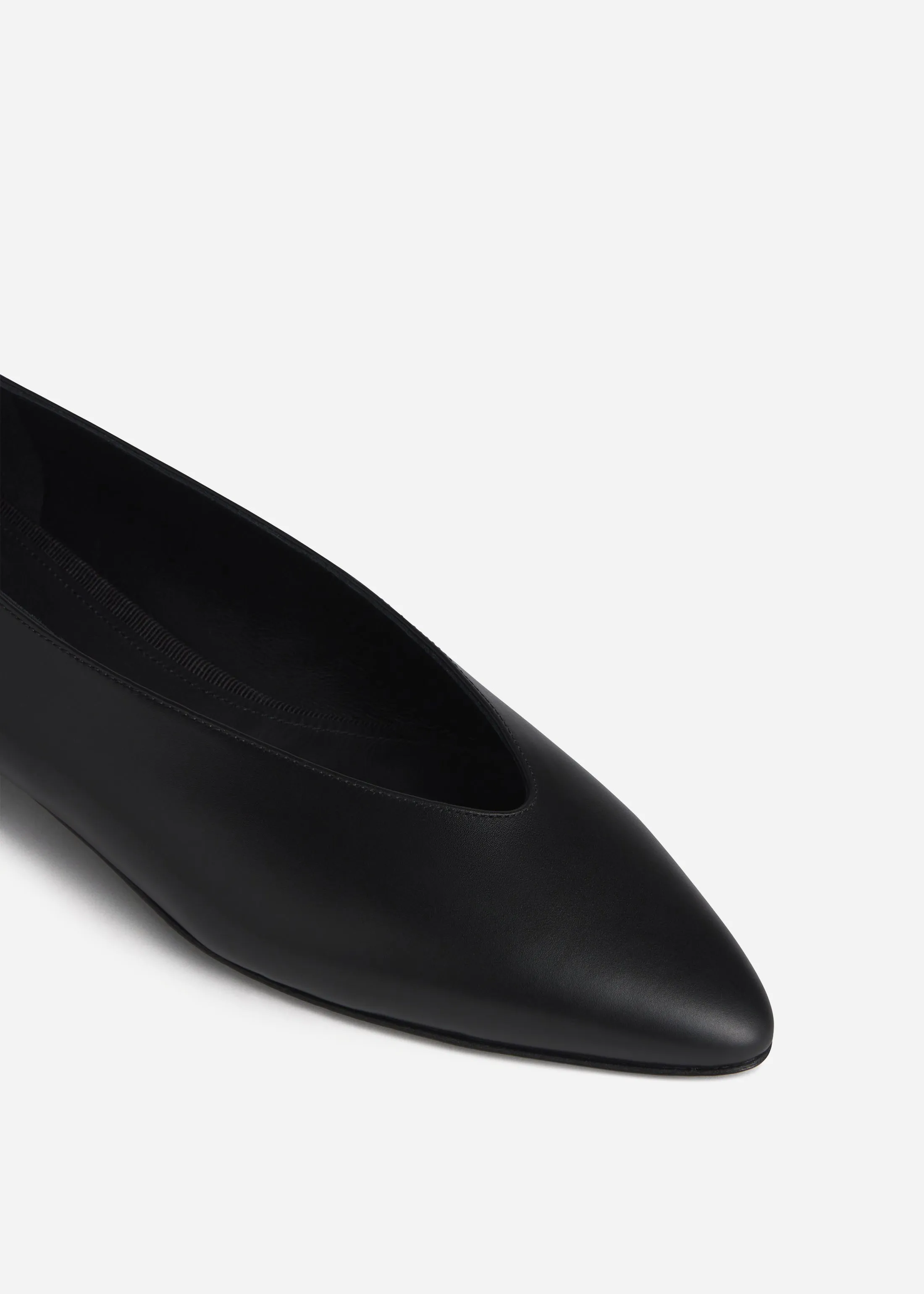 Pointed Ballerina Flat in Black sold by CO product image thumbnail 4