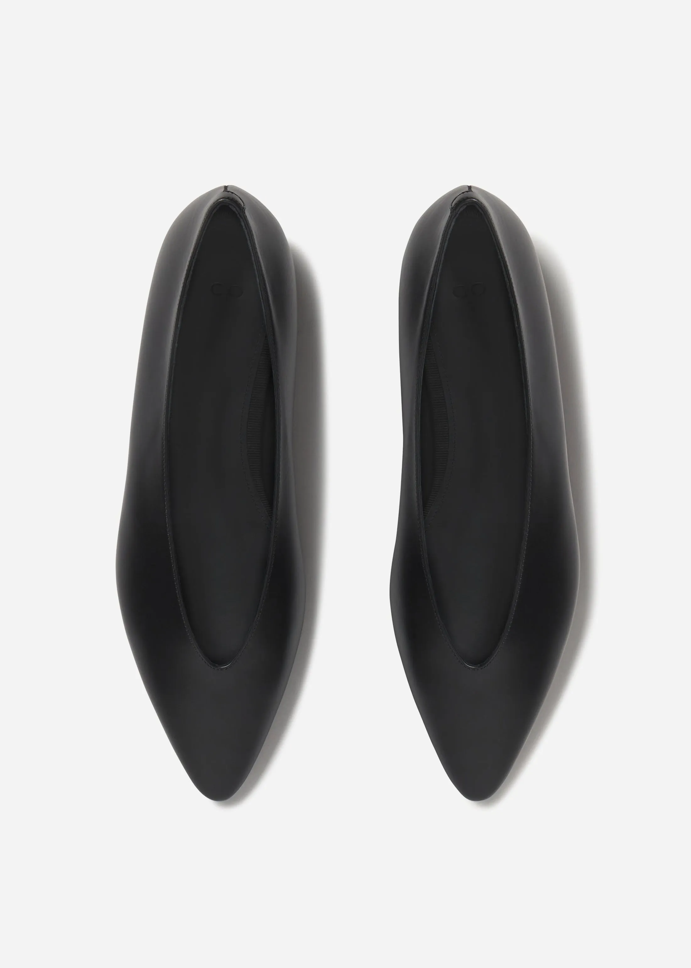 Pointed Ballerina Flat in Black sold by CO product image thumbnail 3