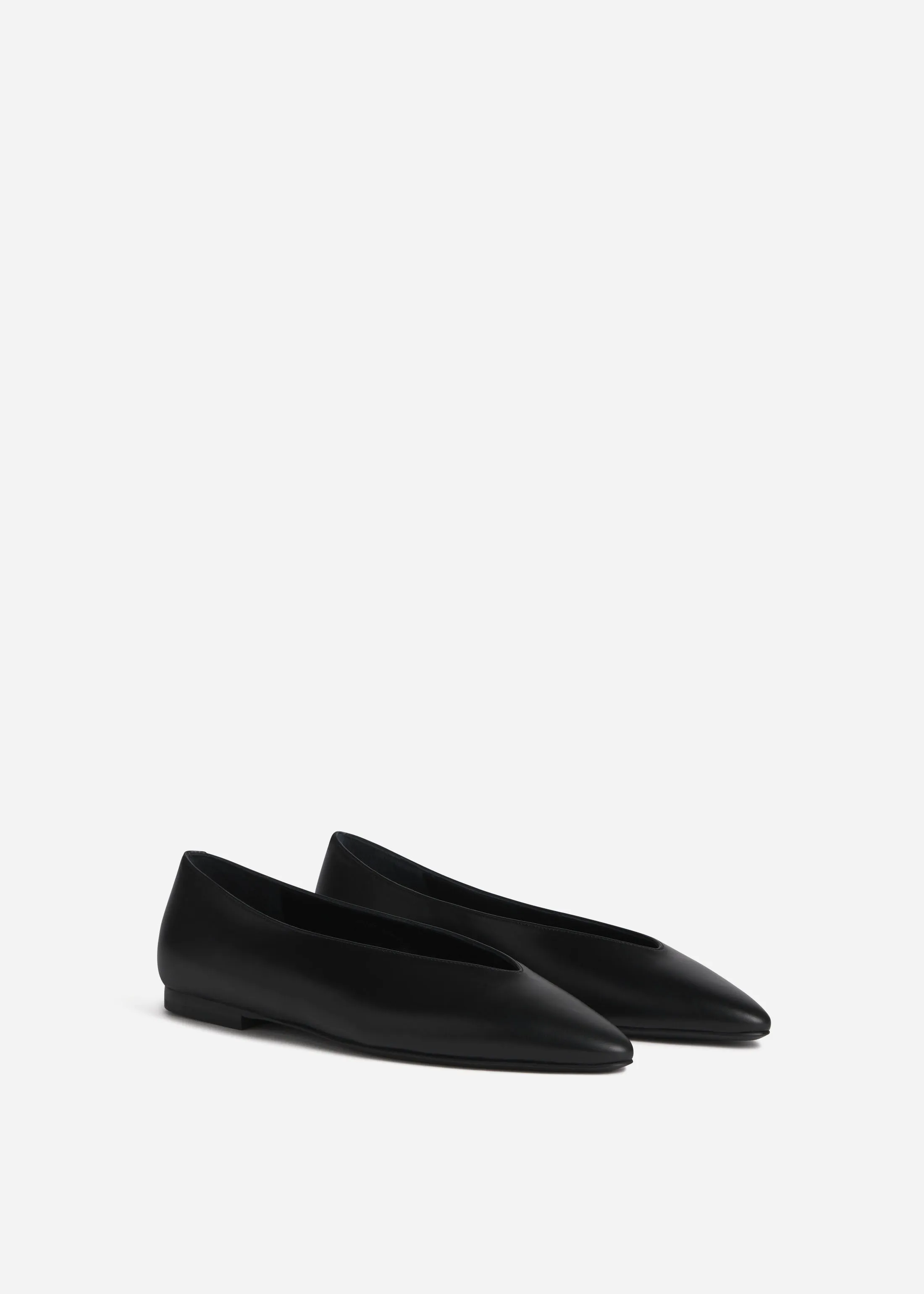 Pointed Ballerina Flat in Black sold by CO product image thumbnail 2