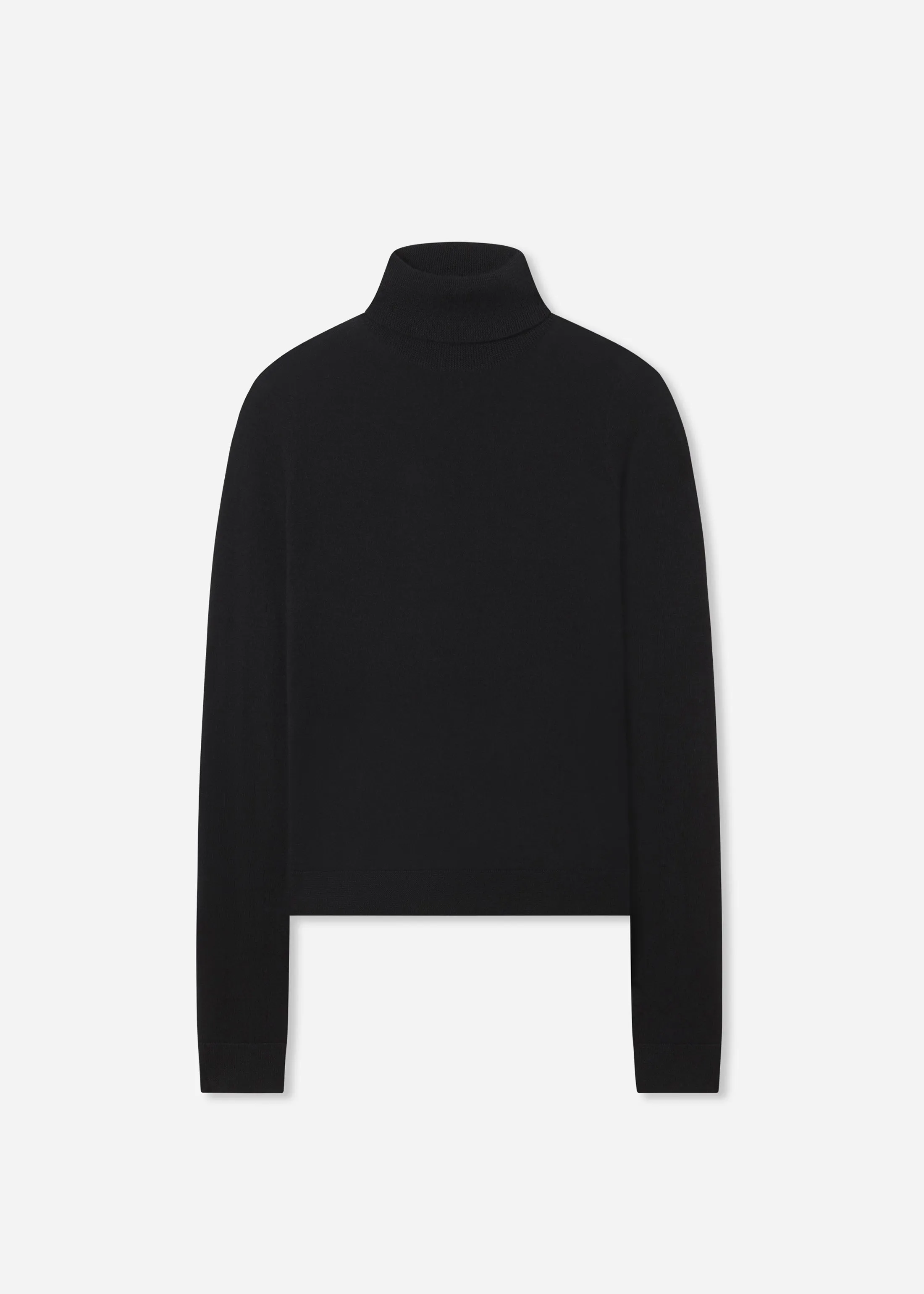 Slim Turtleneck in Fine Cashmere - Black sold by CO product image thumbnail 4