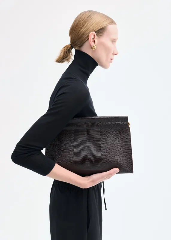 Slim Turtleneck in Fine Cashmere - Black sold by CO