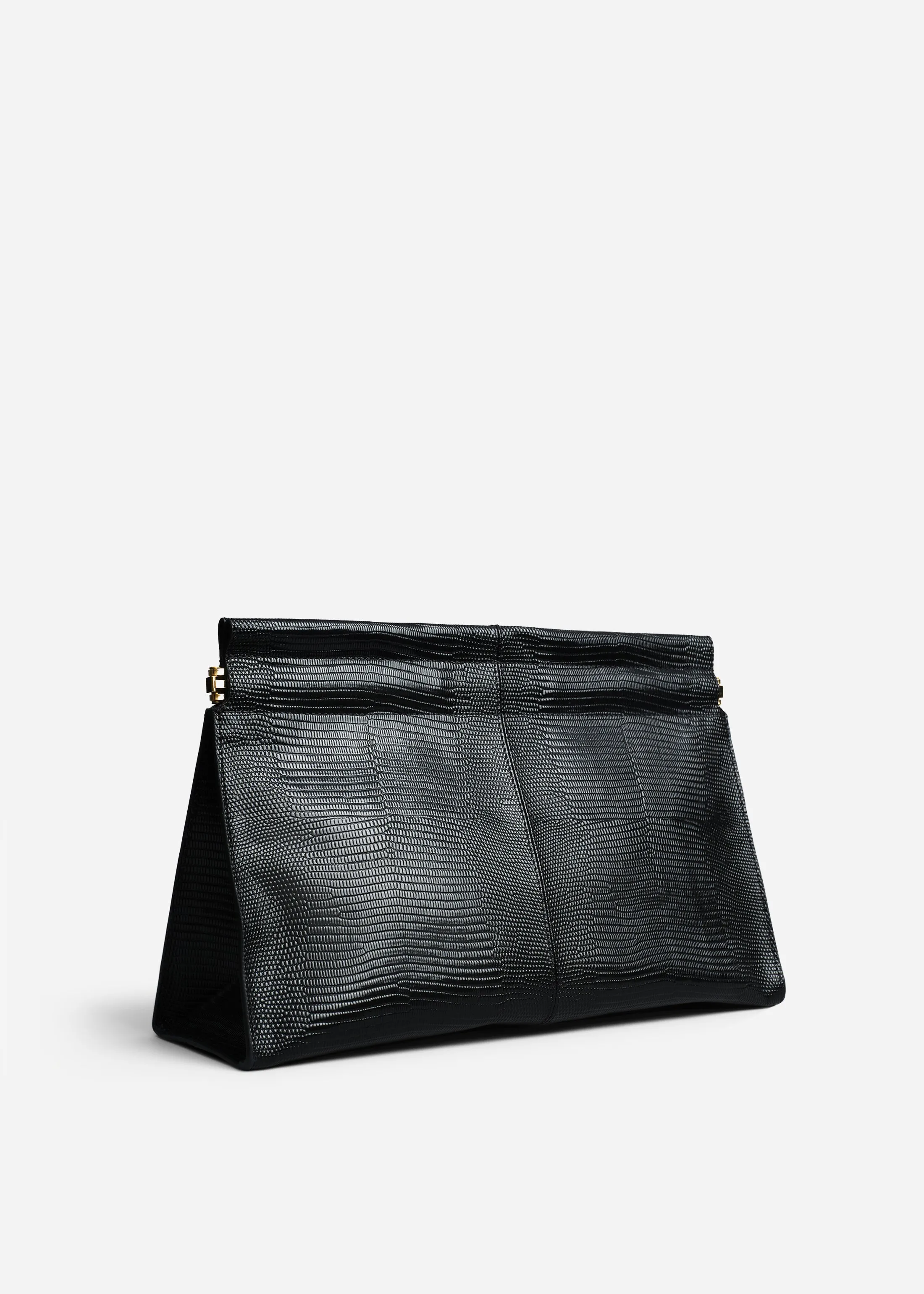 Large Leather Clutch in Black sold by CO product image thumbnail 2