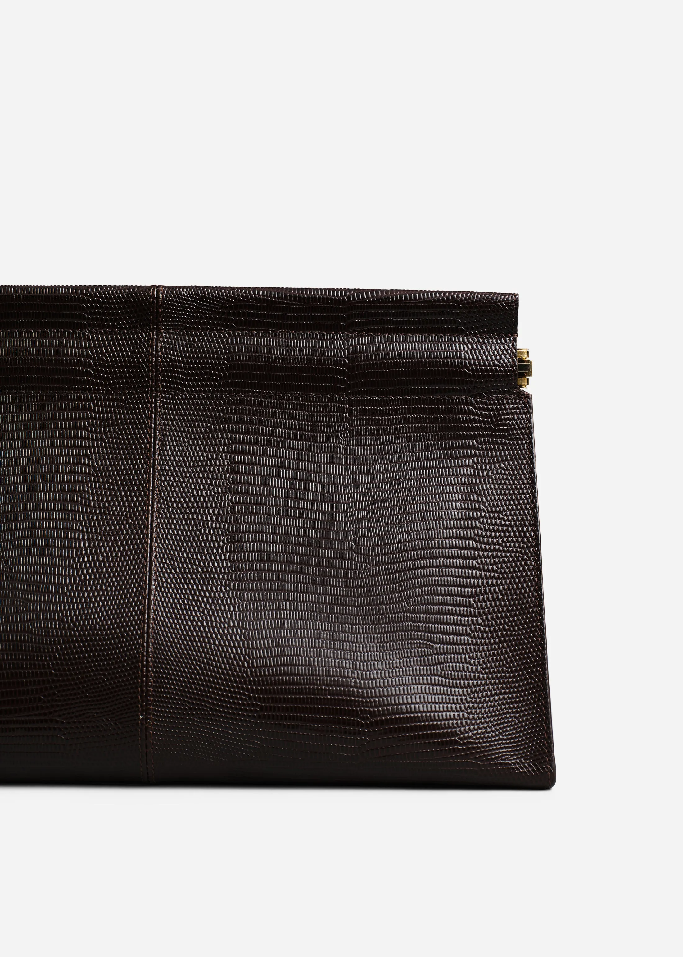 Large Leather Clutch - Espresso sold by CO product image thumbnail 3