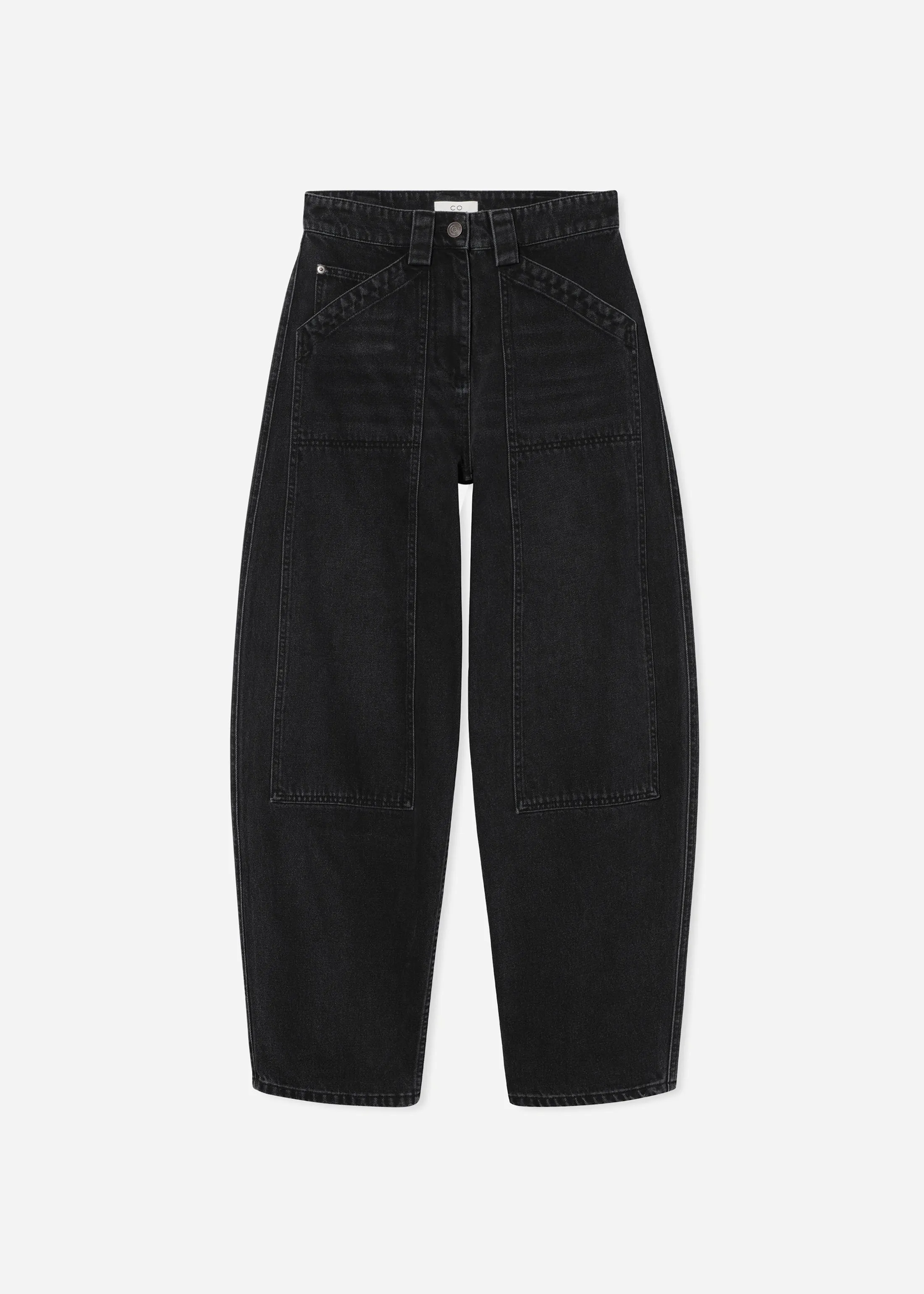Denim Patch Pocket Jean - Black sold by CO product image thumbnail 4