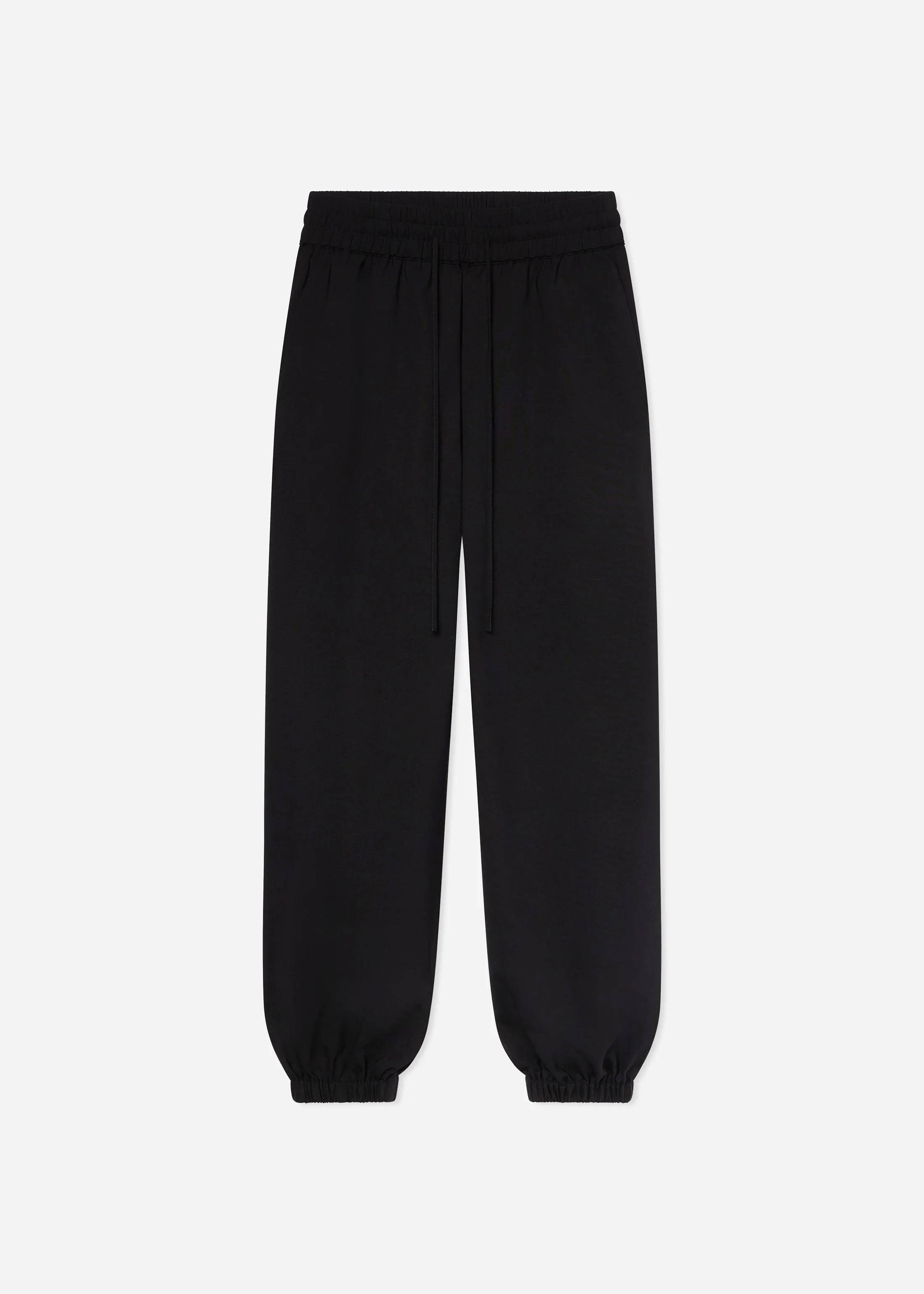 Jogger Pant in Stretch Wool Suiting - Black sold by CO product image thumbnail 5