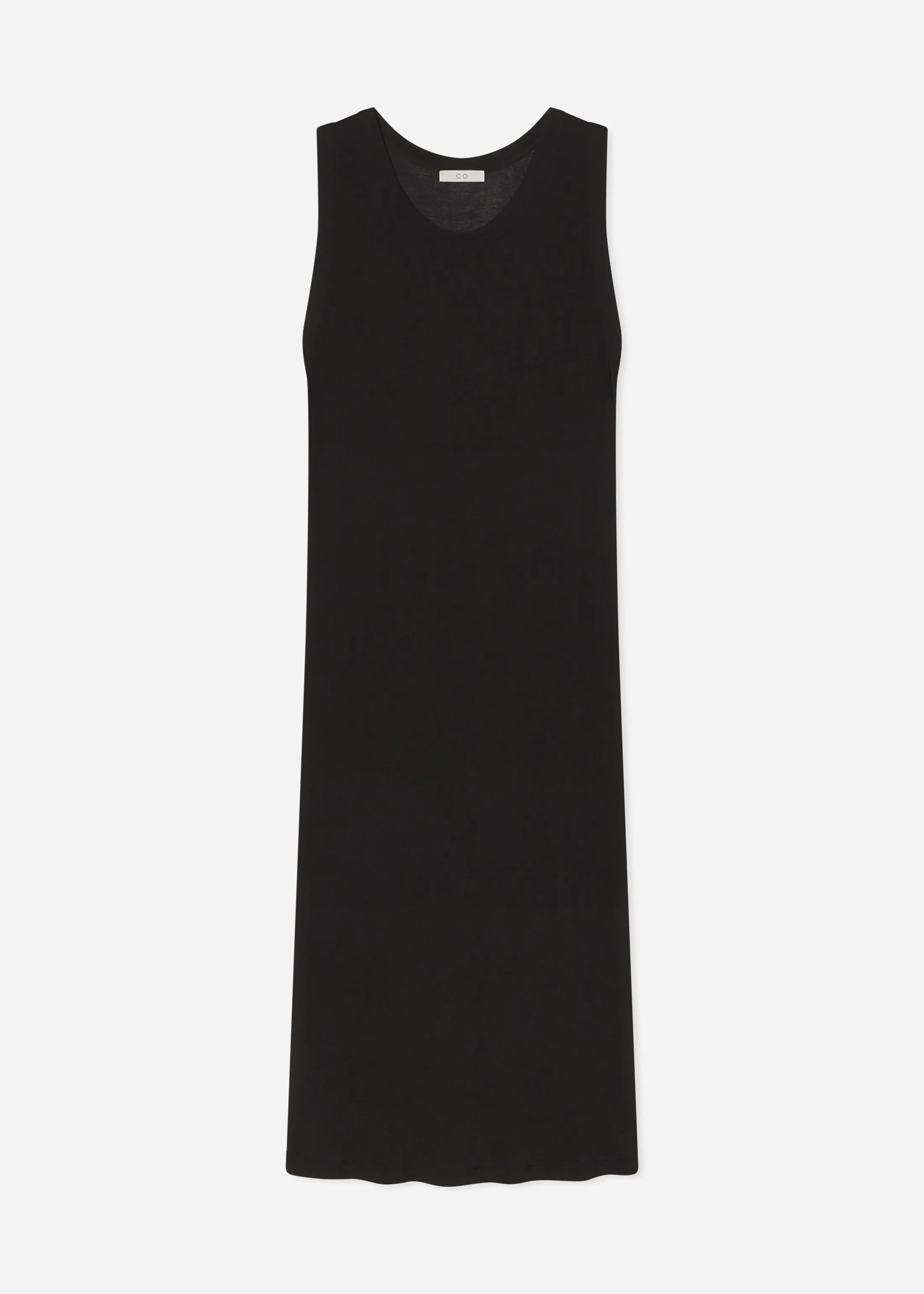 Tank Dress in Slub Jersey - Black sold by CO product image thumbnail 4