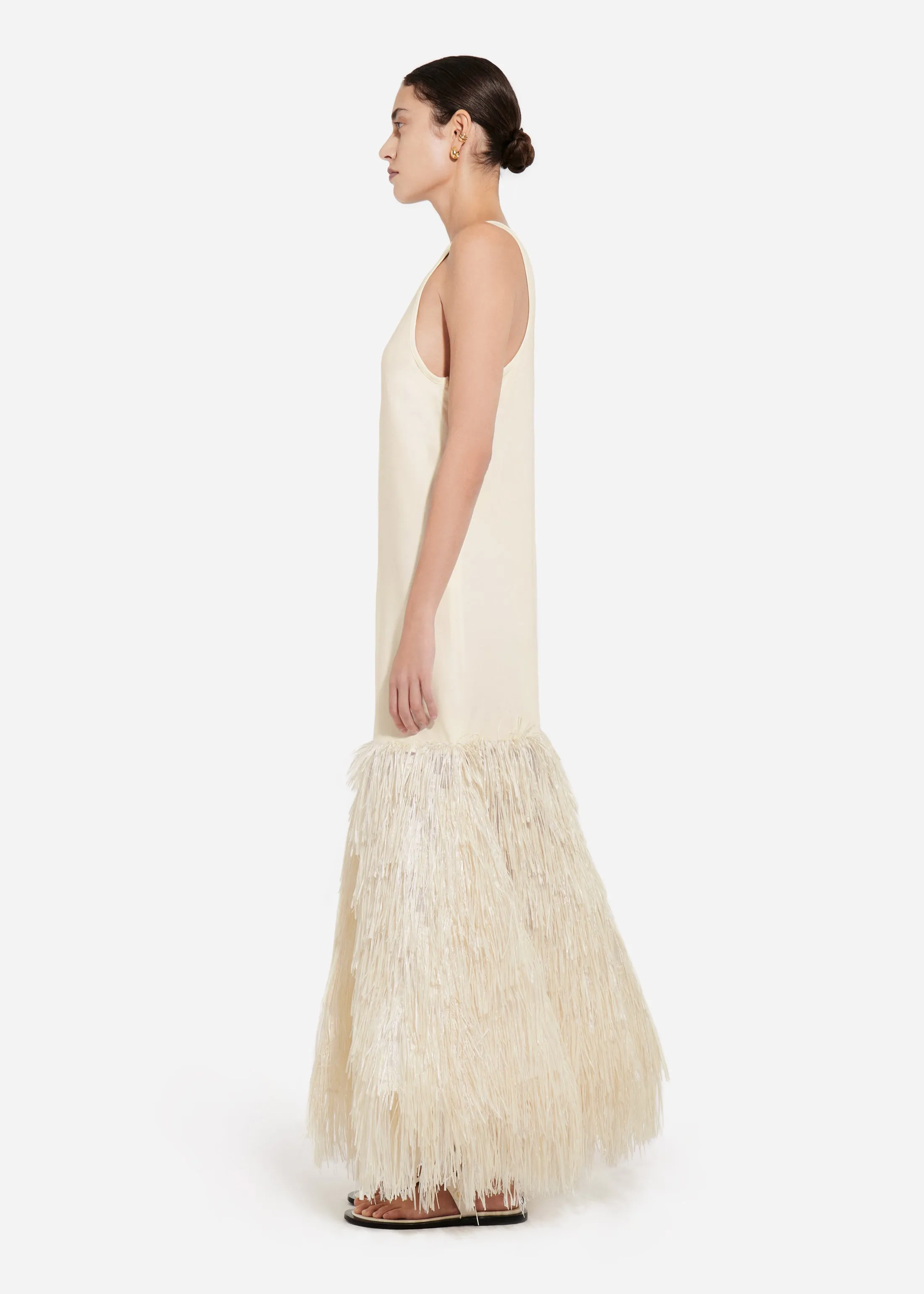 Fringe Dress - Pearl sold by CO product image thumbnail 3