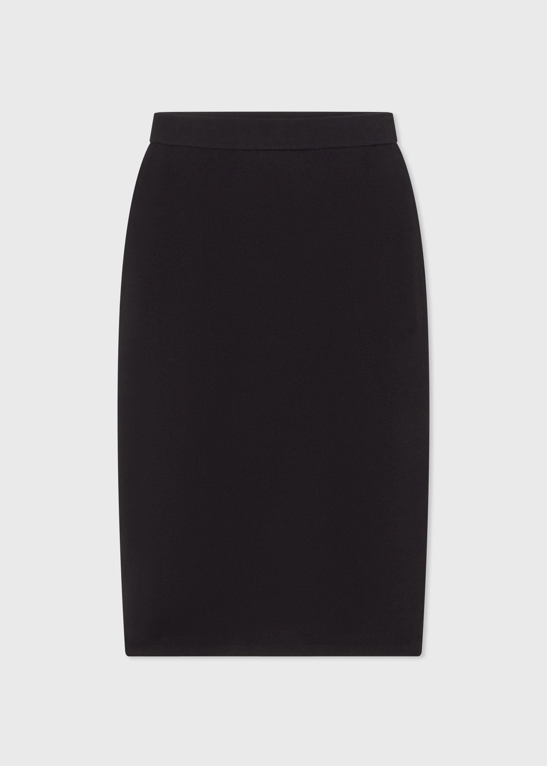 Pencil Skirt in Viscose - Black sold by CO product image thumbnail 5