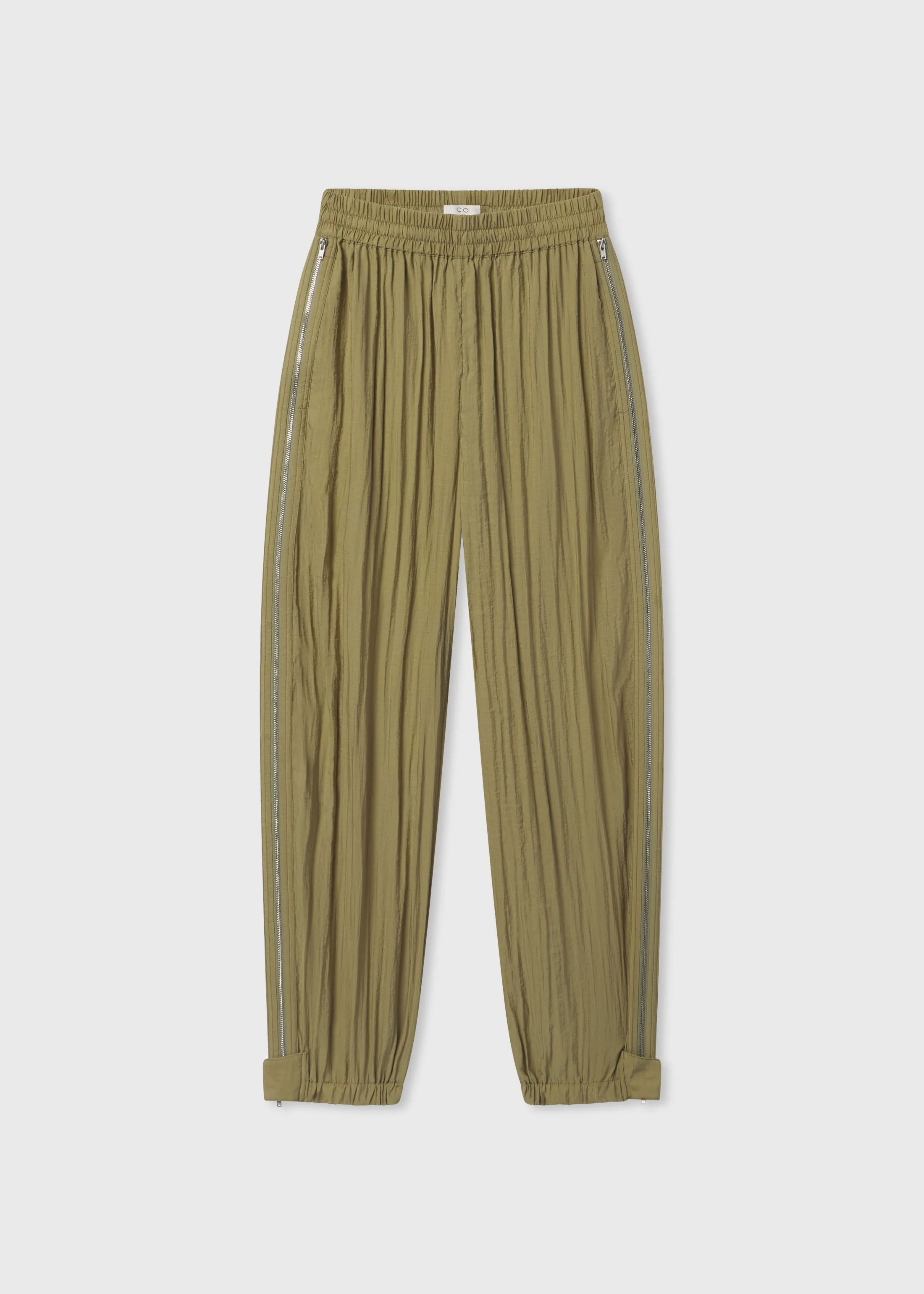 Articulated Vented Pant in Wrinkled Nylon - Aloe sold by CO product image thumbnail 5