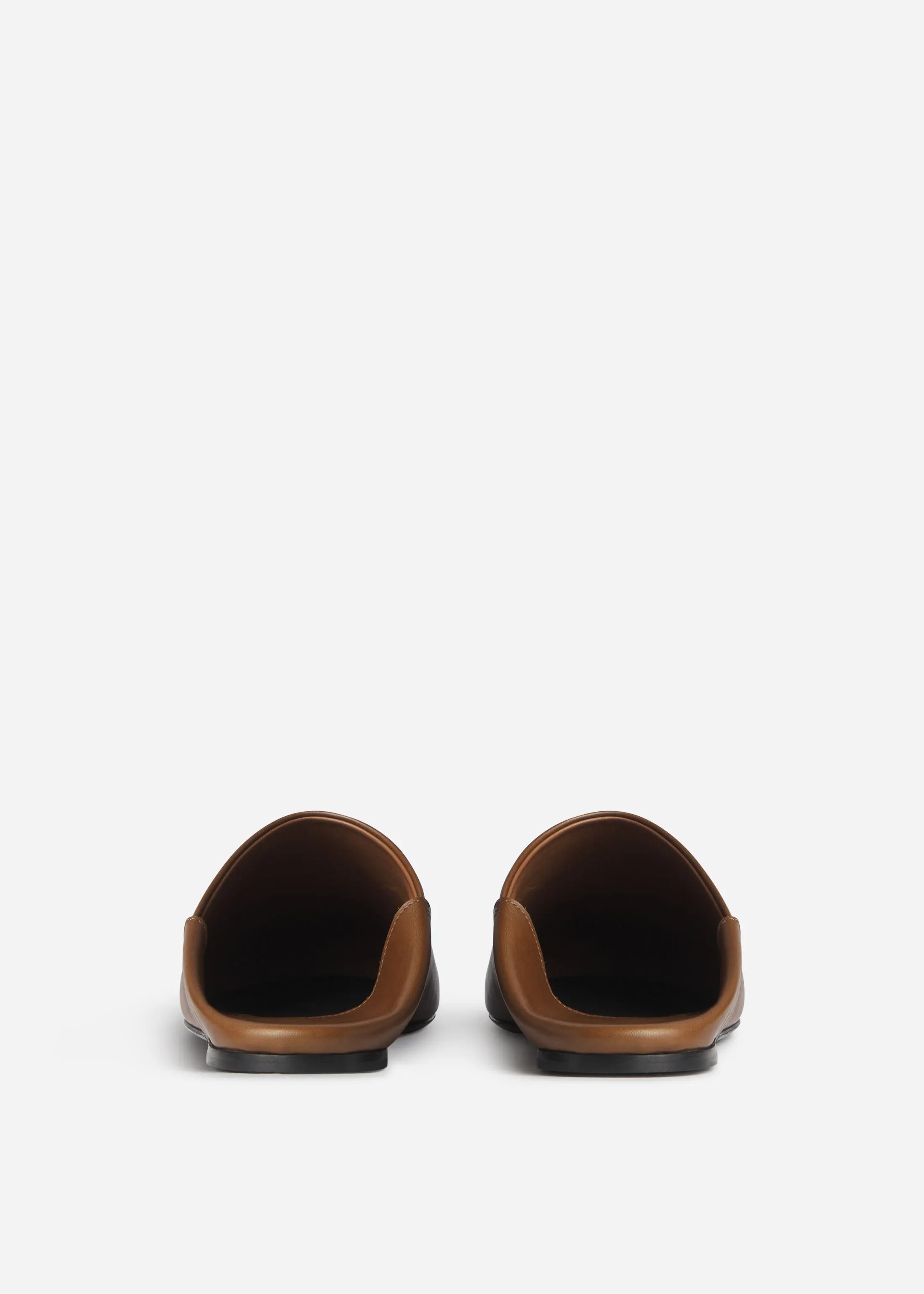 Babouche Mule in Smooth Leather - Cognac sold by CO product image thumbnail 3