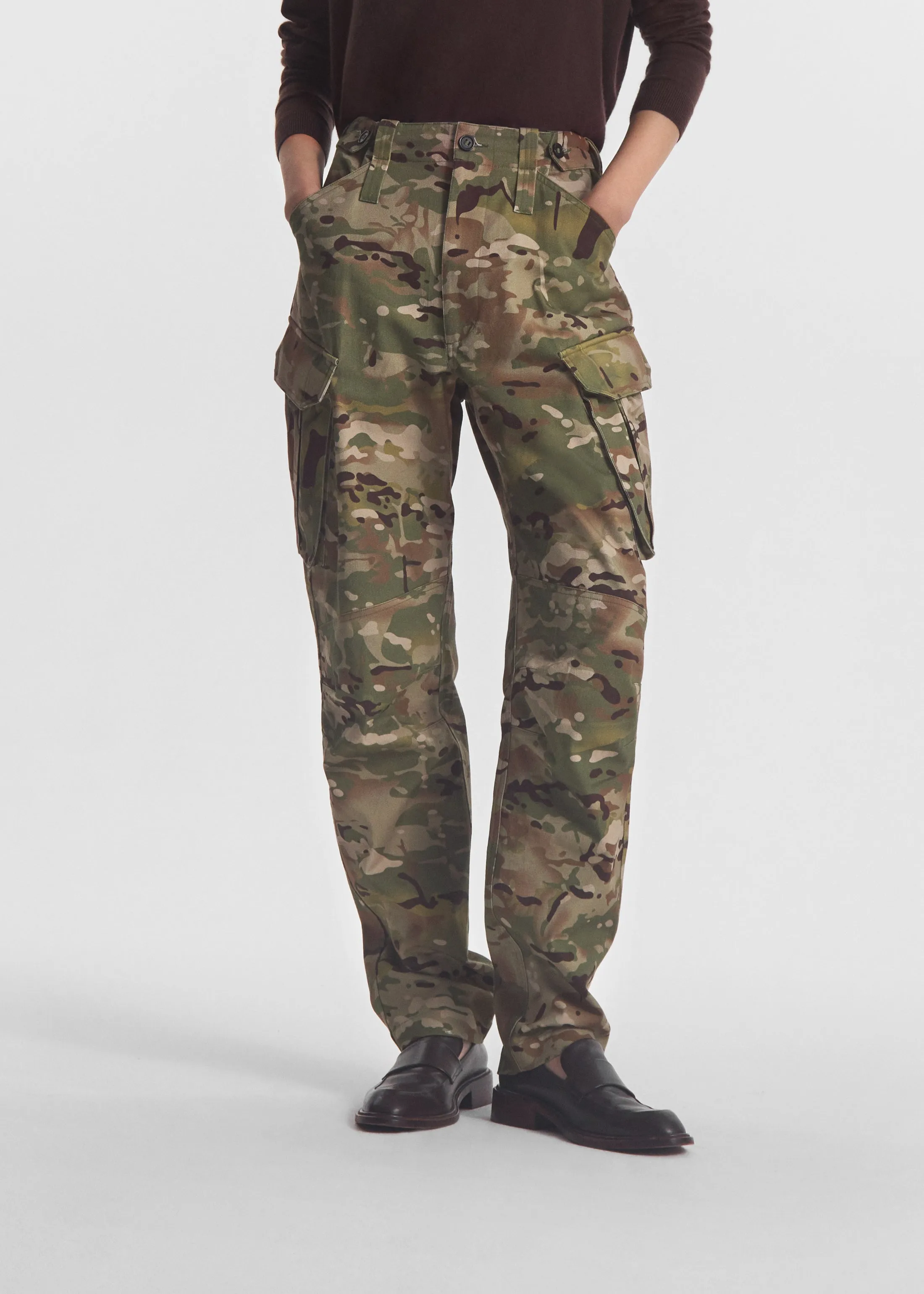 Military Pant in Cotton Twill - Camo Multi sold by CO product image thumbnail 3
