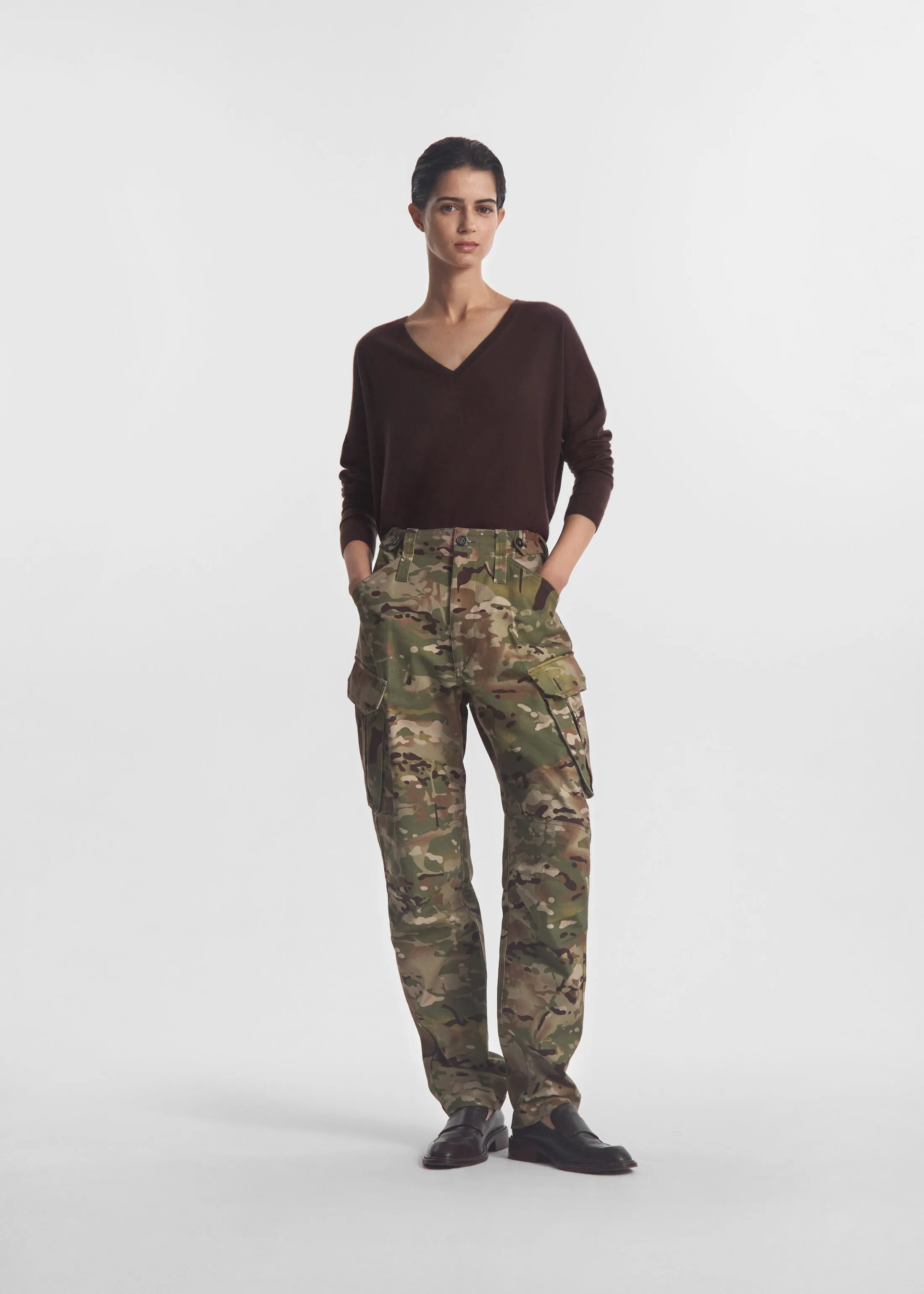 Military Pant in Cotton Twill - Camo Multi sold by CO product image thumbnail 2