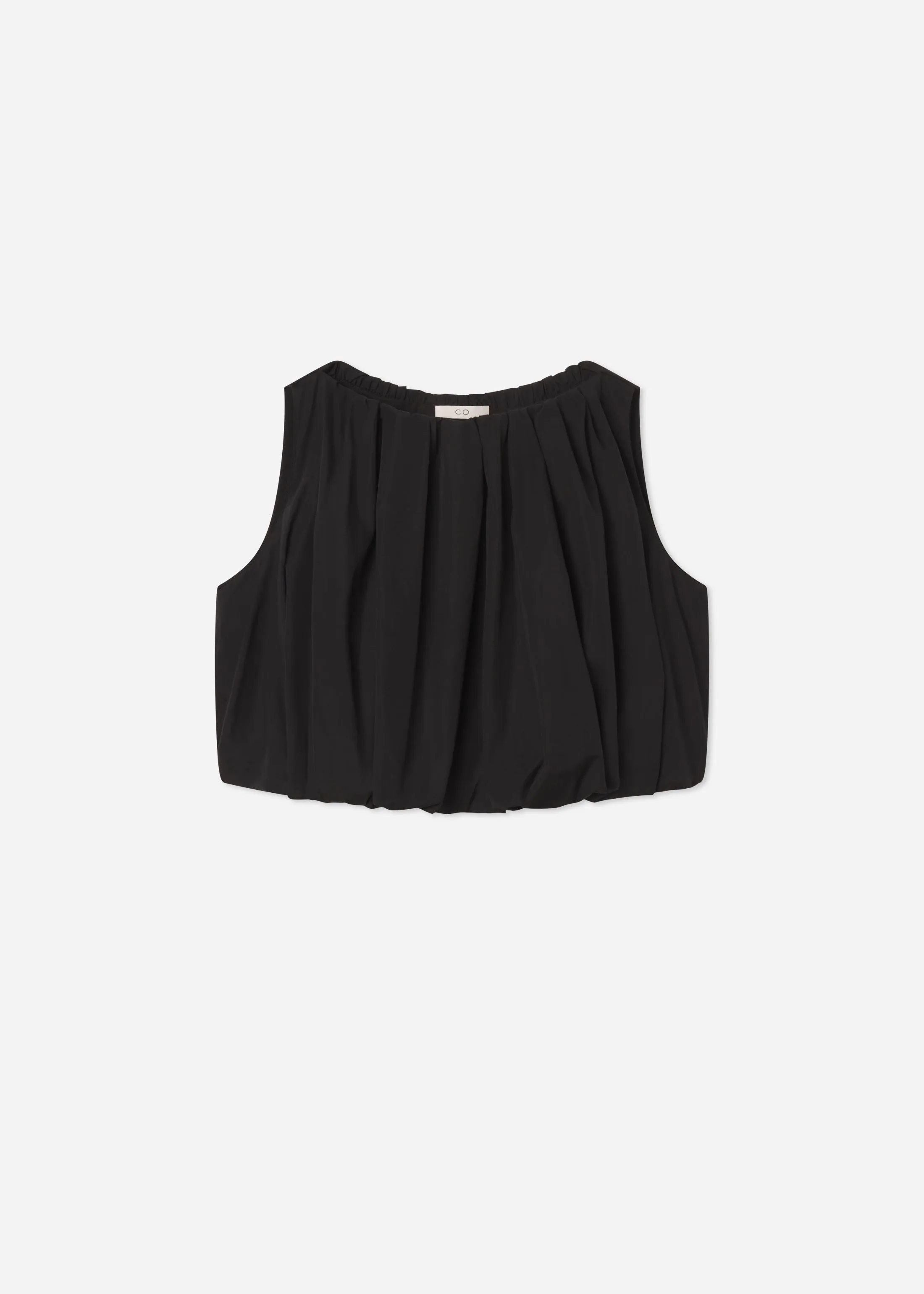 Bubble Top in Cotton Poplin - Black sold by CO product image thumbnail 5