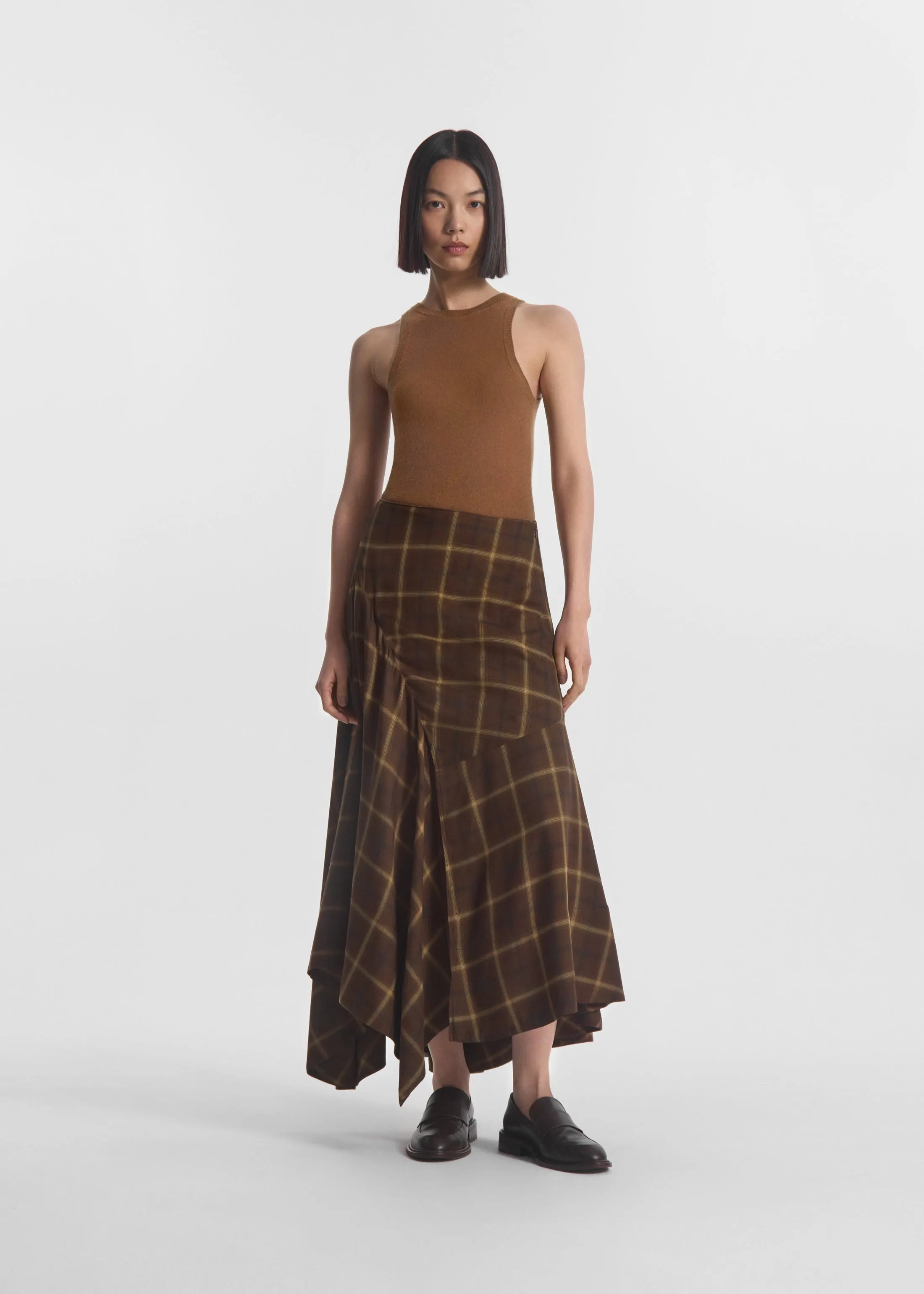 Tank Top in Fine Cashmere - Ginger sold by CO product image thumbnail 3